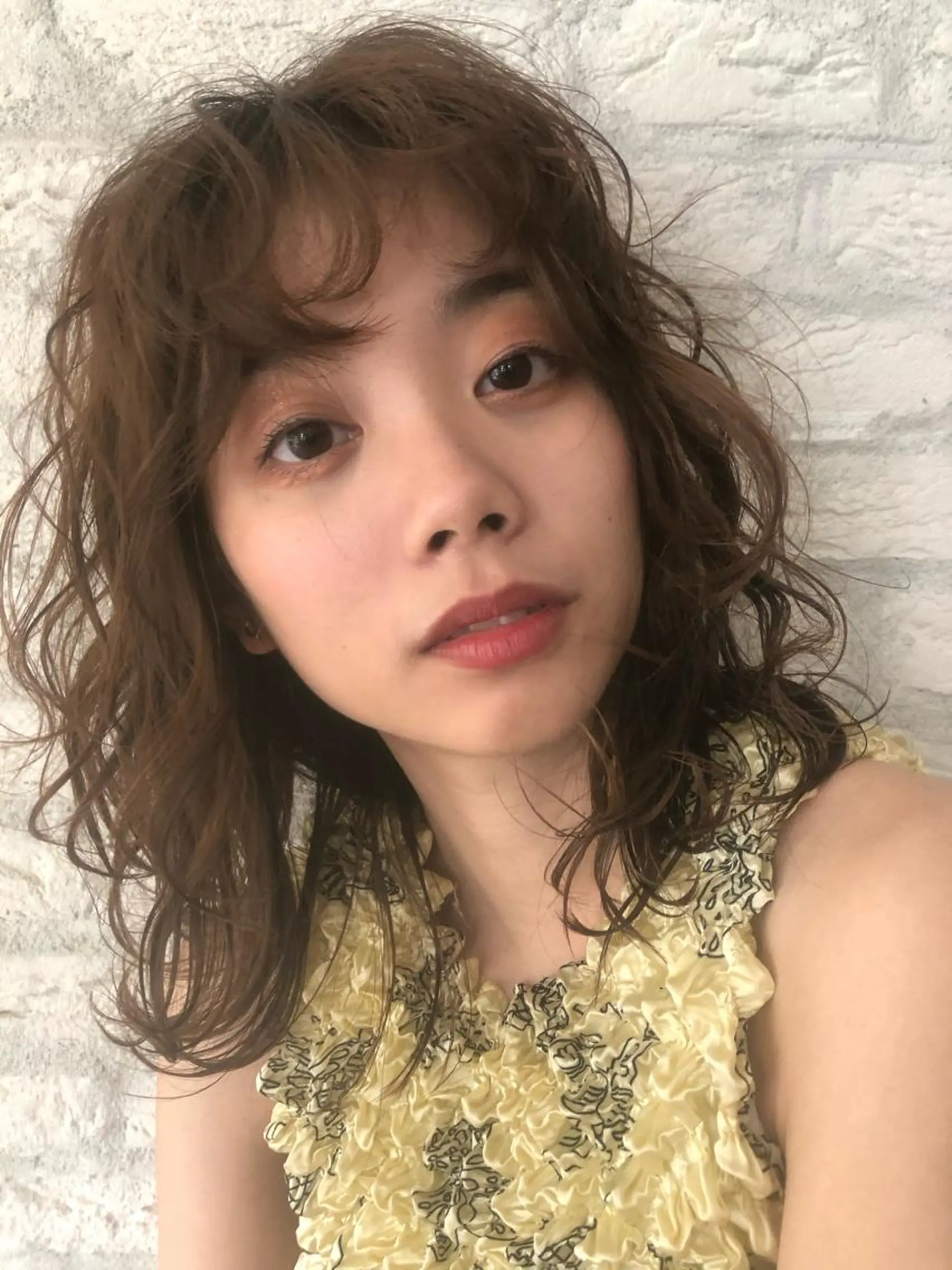 ミディアム カラー classic 新横浜所属・大人girly🛋️ 🤍yukakoのヘアスタイル