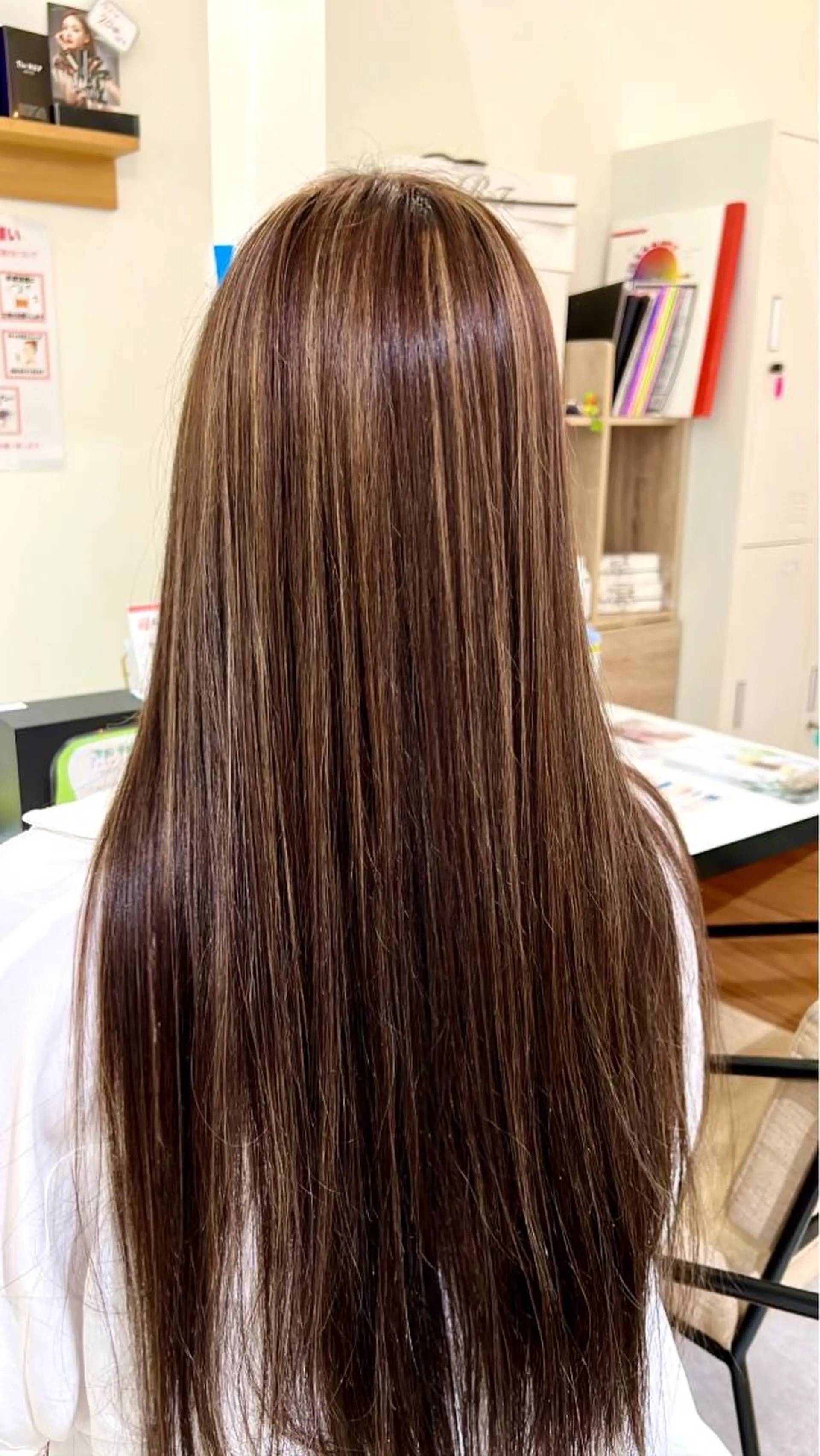 ロング カラー カット ヘアカラー 藤井 雄大のヘアスタイル