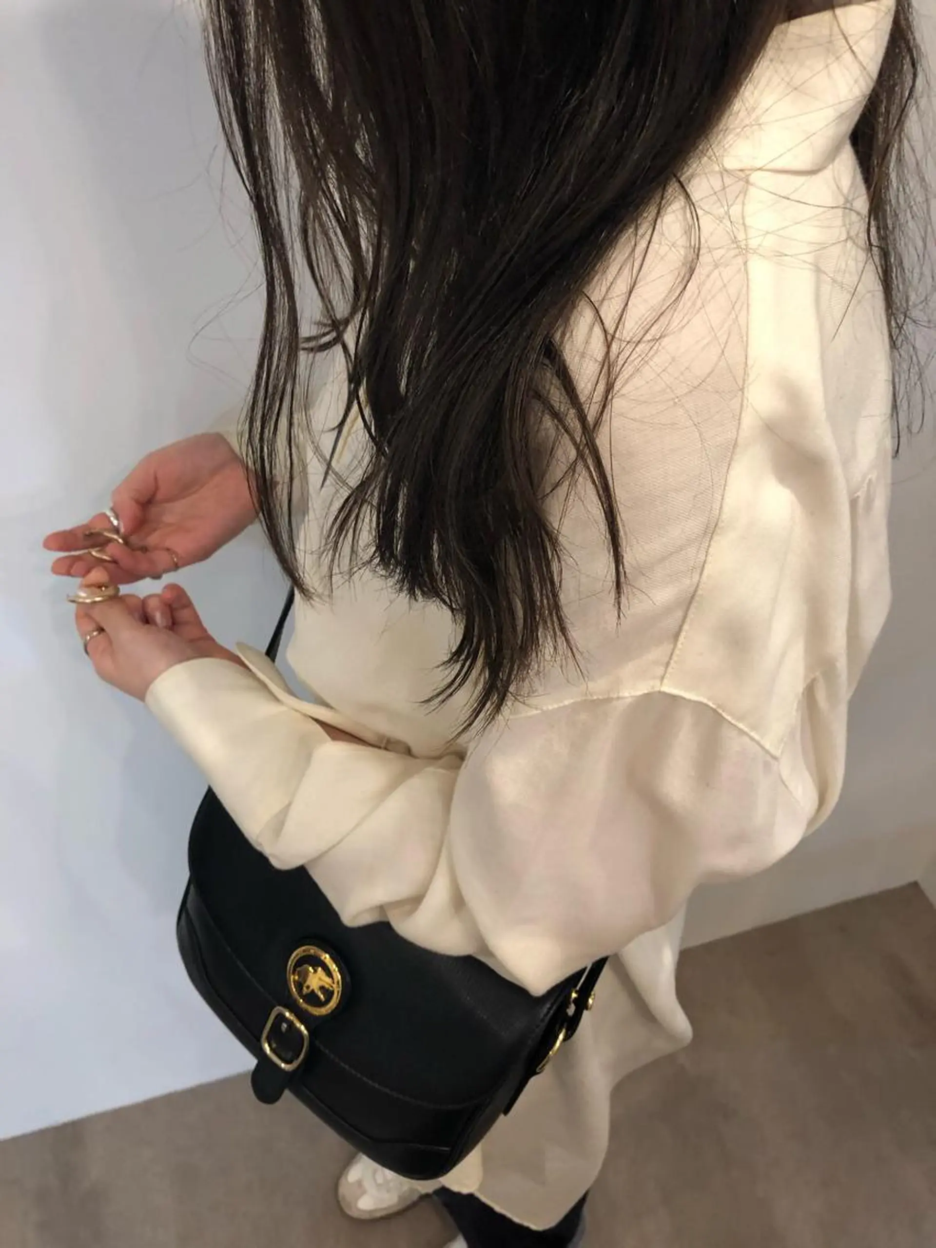 ロング カラー カット ヘアカラー トリートメント 透明感カラー、 アレンジ/miyuのヘアスタイル