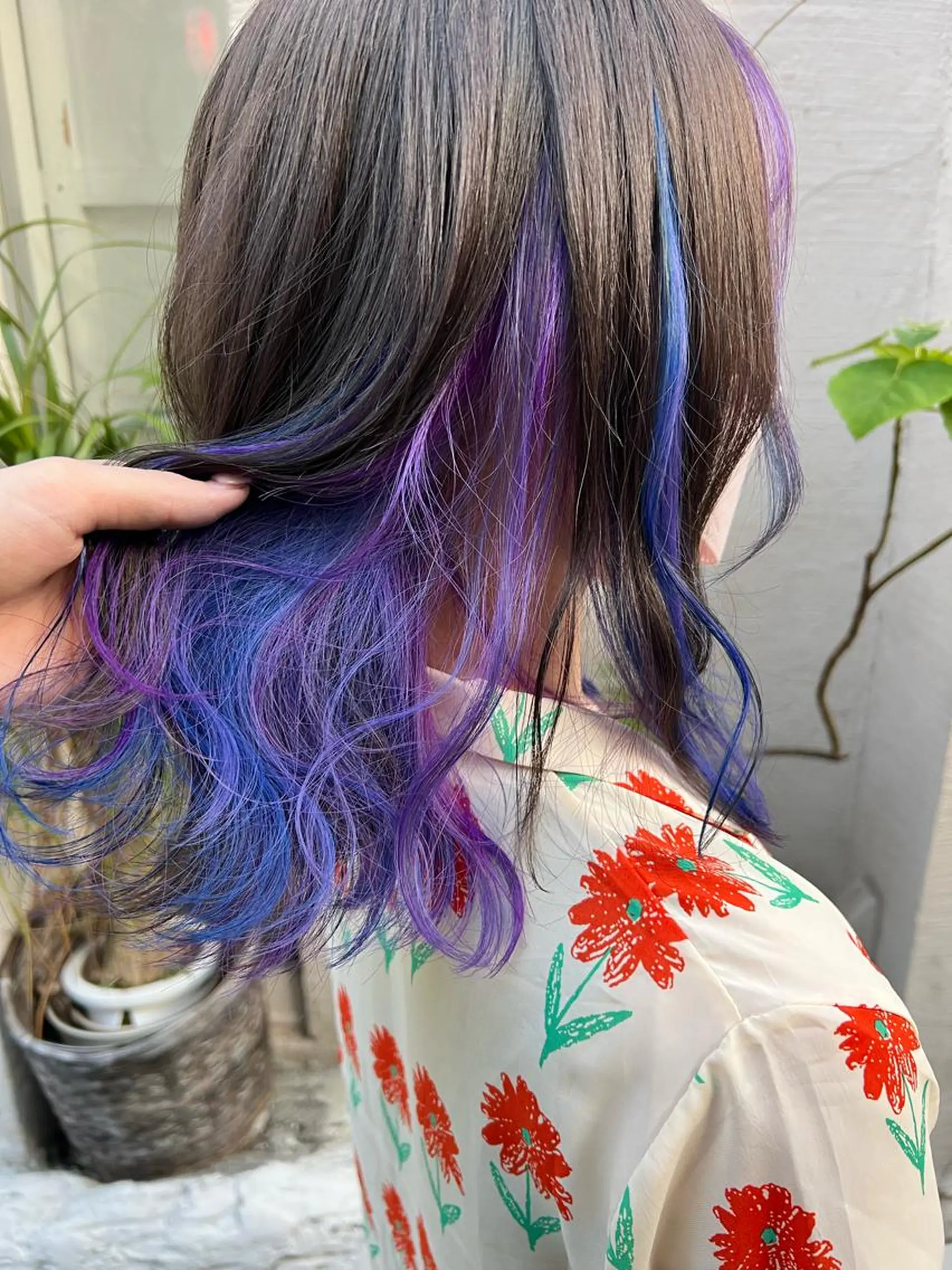 セミロング カラー ヘアカラー uros.所属・メンズパーマ/ エクステ🌞セナのヘアスタイル