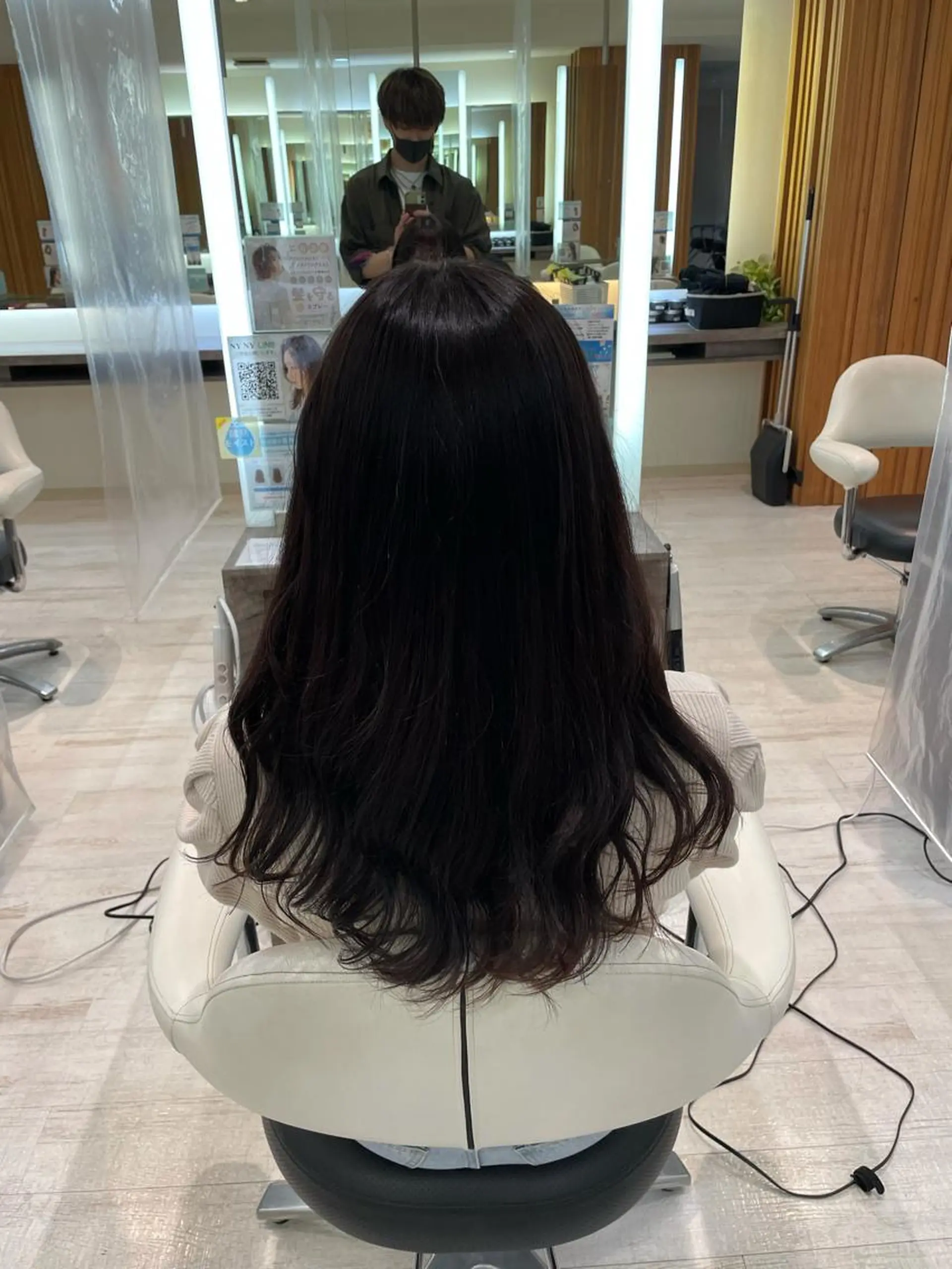 セミロング ✨ダメージを感じない 美髪ヘア✨　野口春貴のヘアスタイル