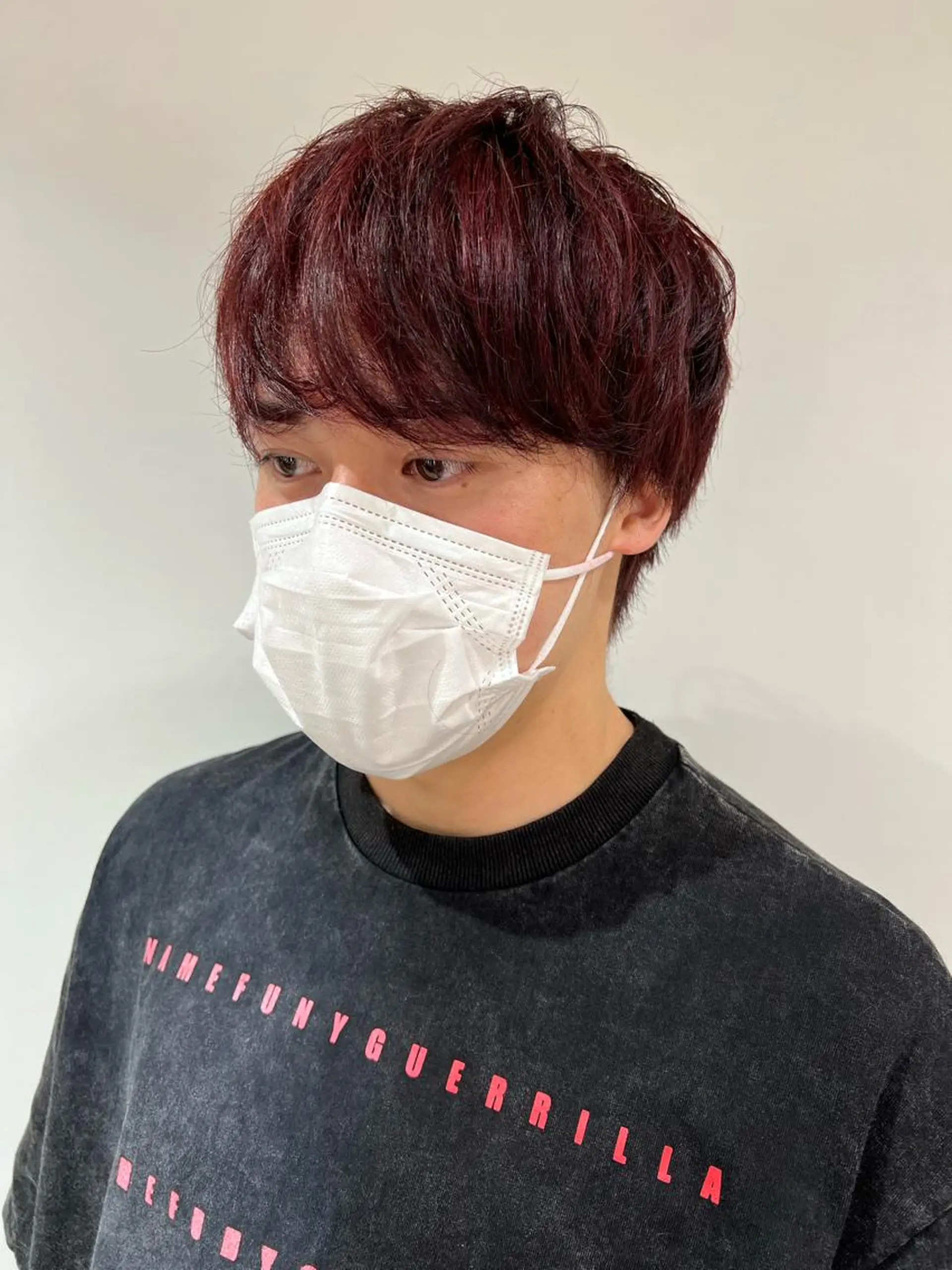 ショート カット ヘアカラー 加藤 綾華のヘアスタイル