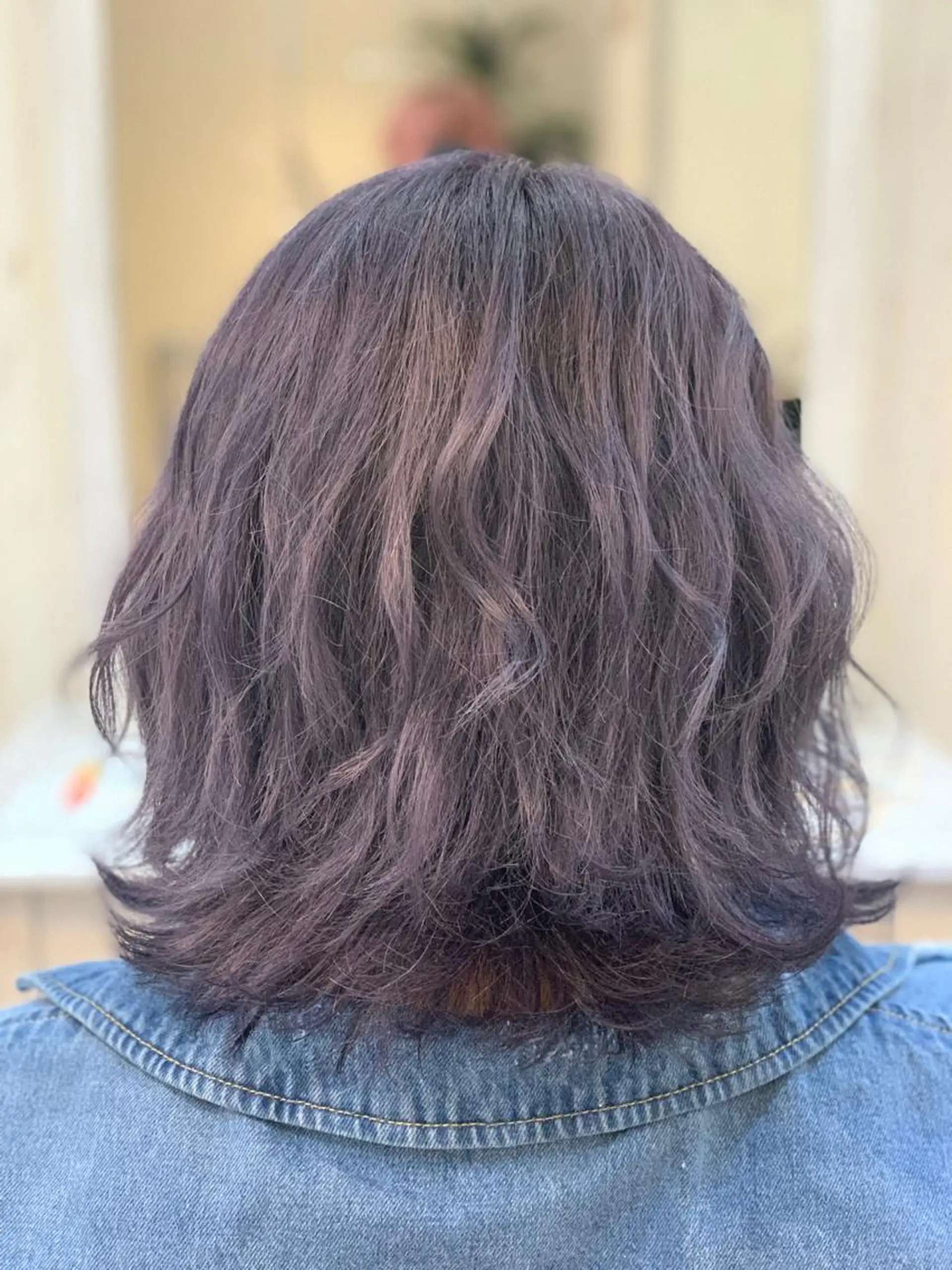 ミディアム カラー ヘアアレンジ ブリーチ レミーエクステ大阪 Device梅田のヘアスタイル