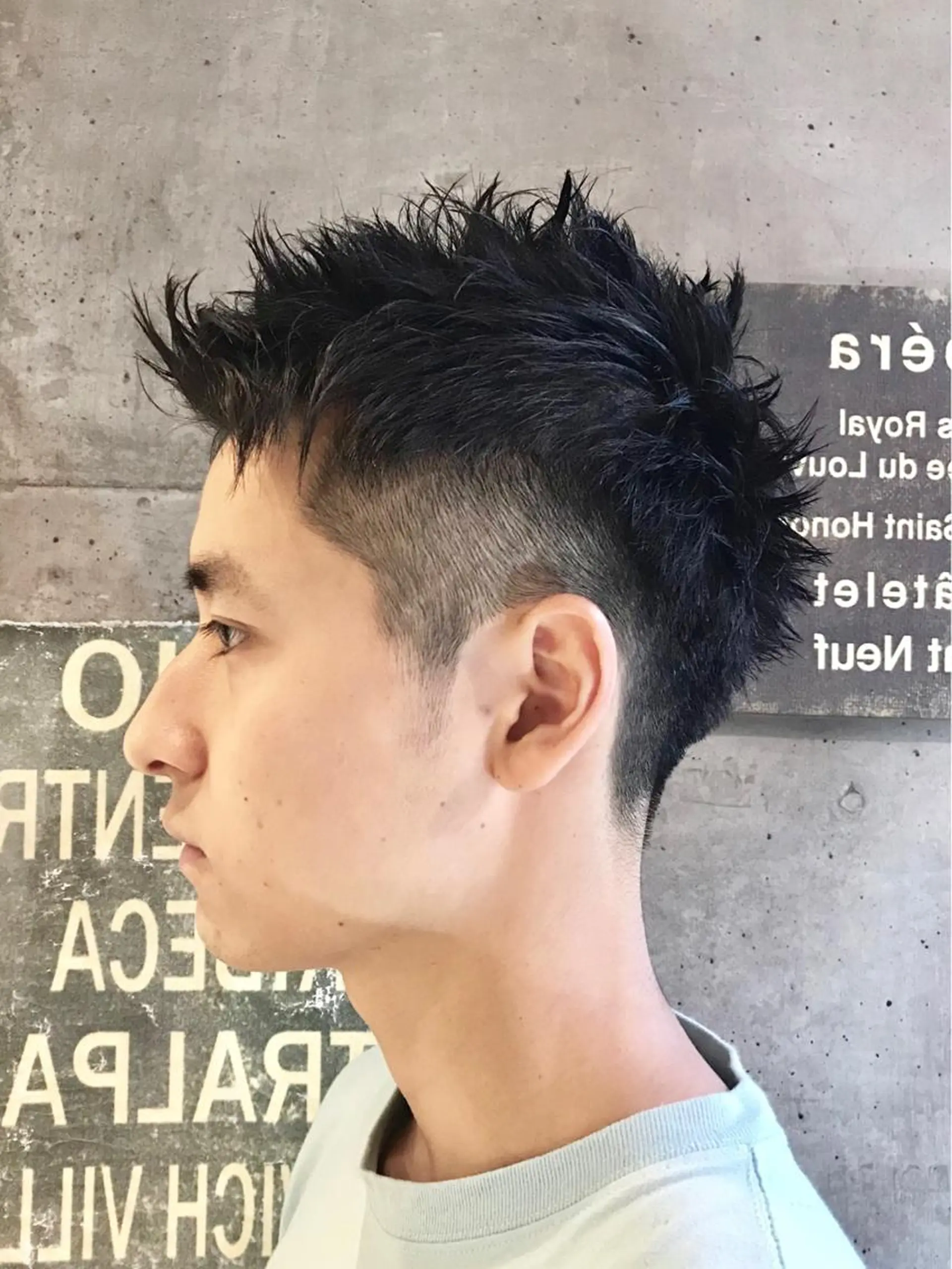 ショート パーマ メンズ ショートヘア カット トリートメント KEN KENのヘアスタイル