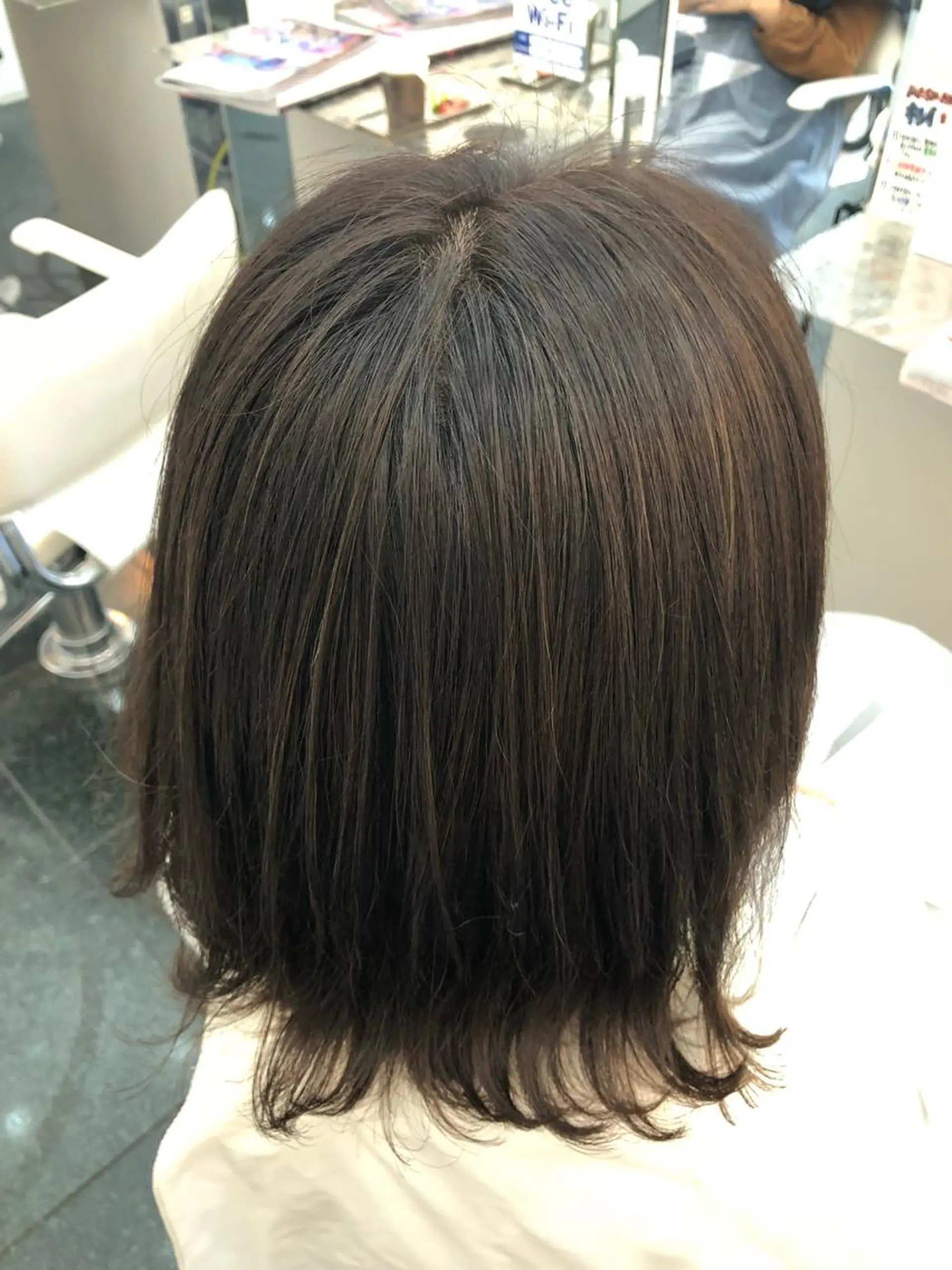 ミディアム ヘアカラー トリートメント ✨艶髪満足度◎✨ 菅沼 麻衣子のヘアスタイル