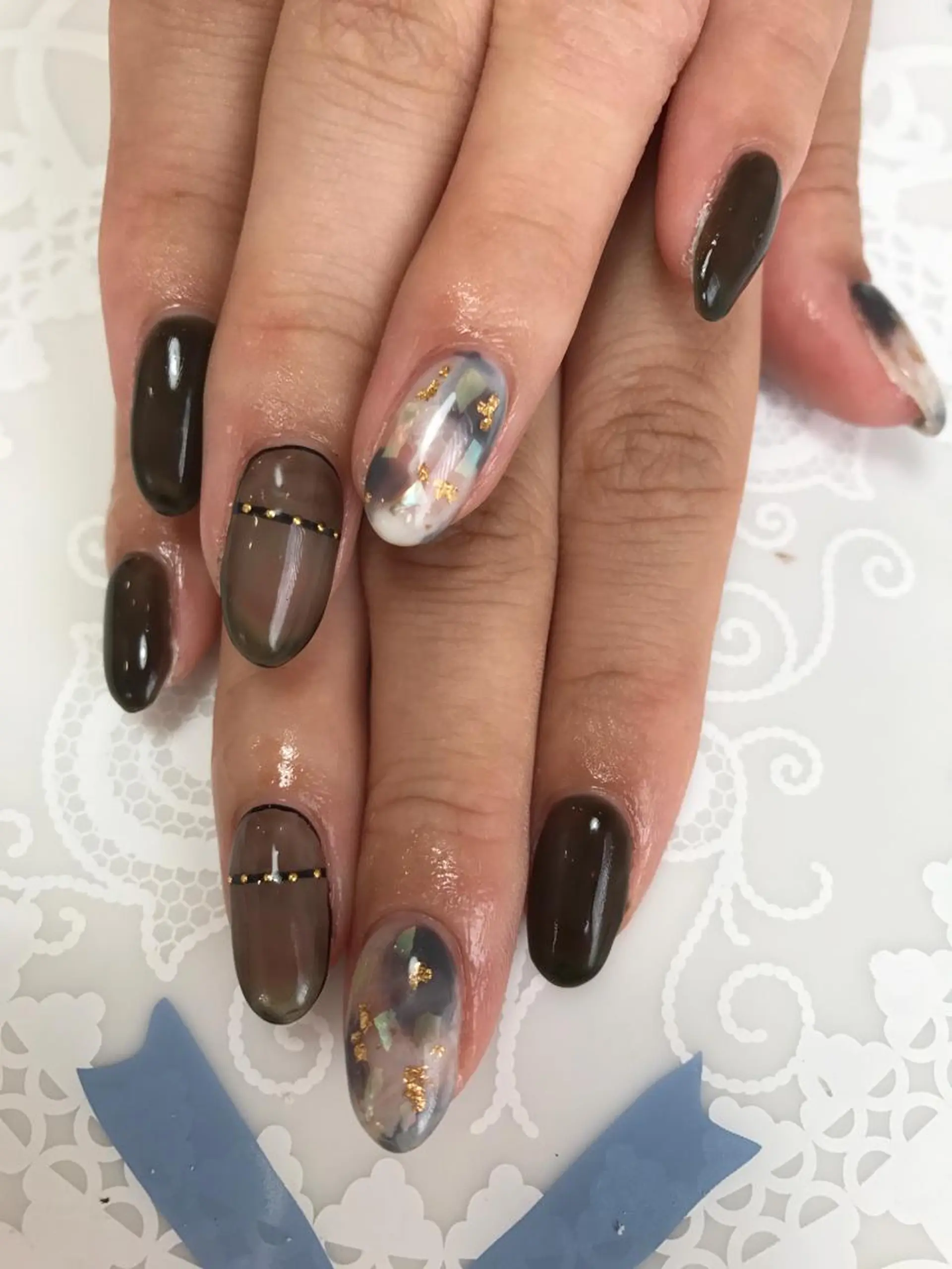 ネイル アートネイル 持ち込み ハンドネイル nail salon Neige所属・nail salon Neigeのネイルデザイン