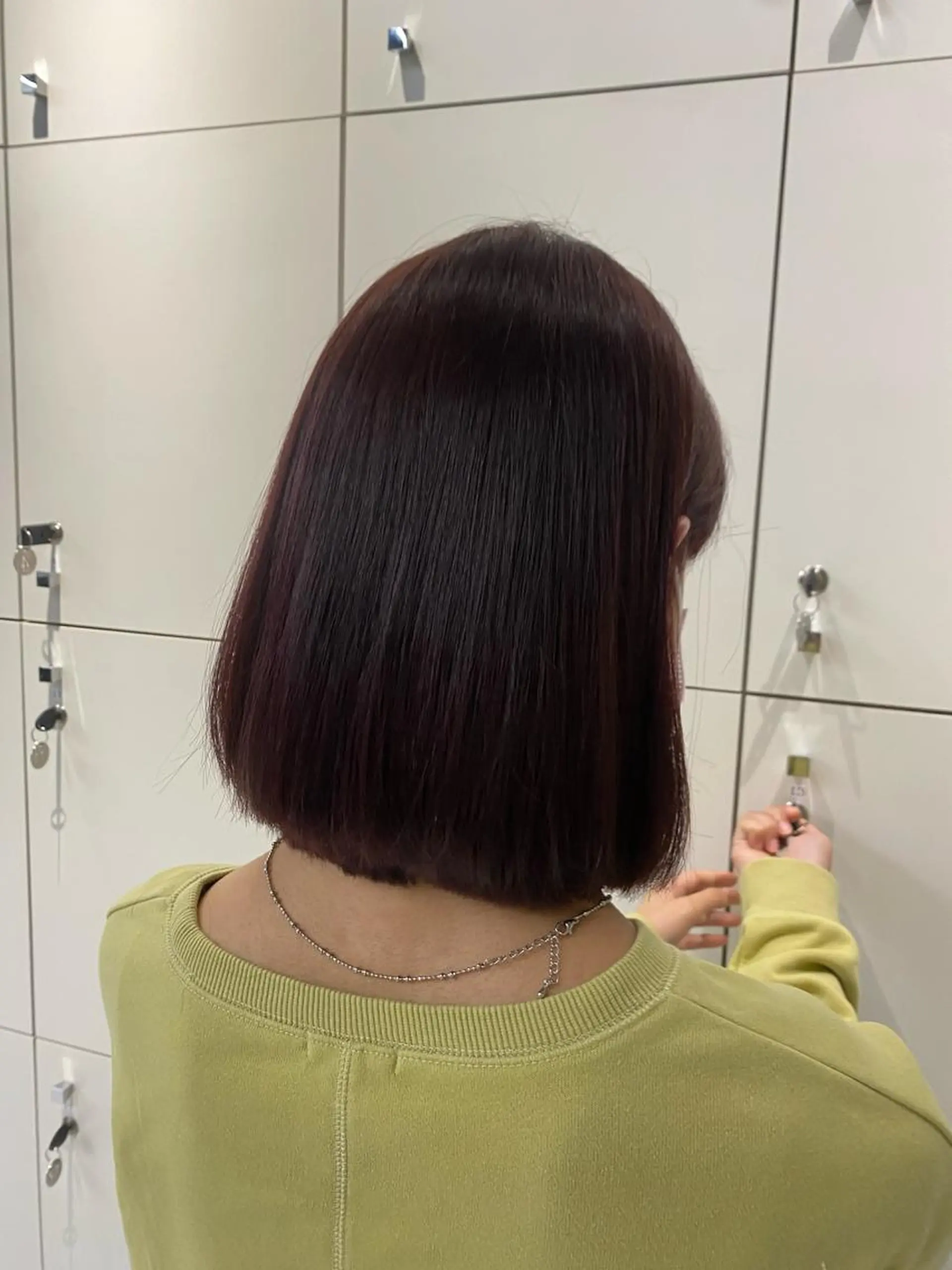 ミディアム 飯ヶ谷 成海のヘアスタイル