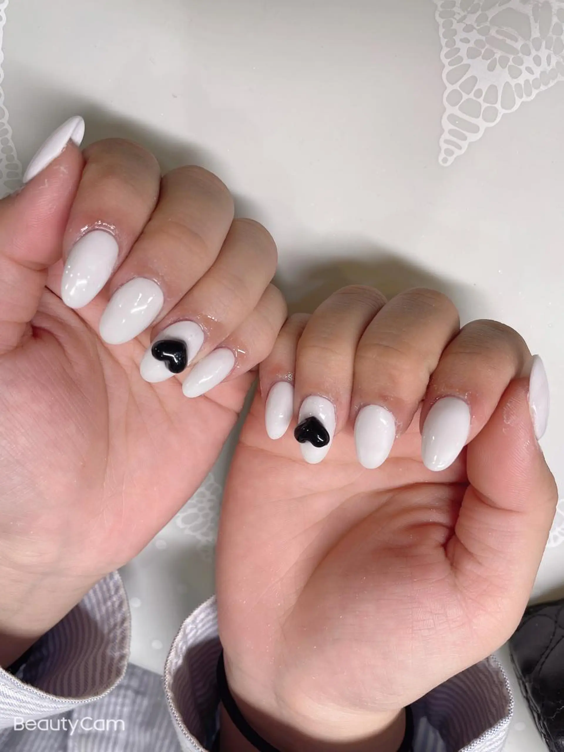 ショート ネイル ハンドネイル 《LB》ラブリエ Nail&eyeのマツエク・マツパデザイン