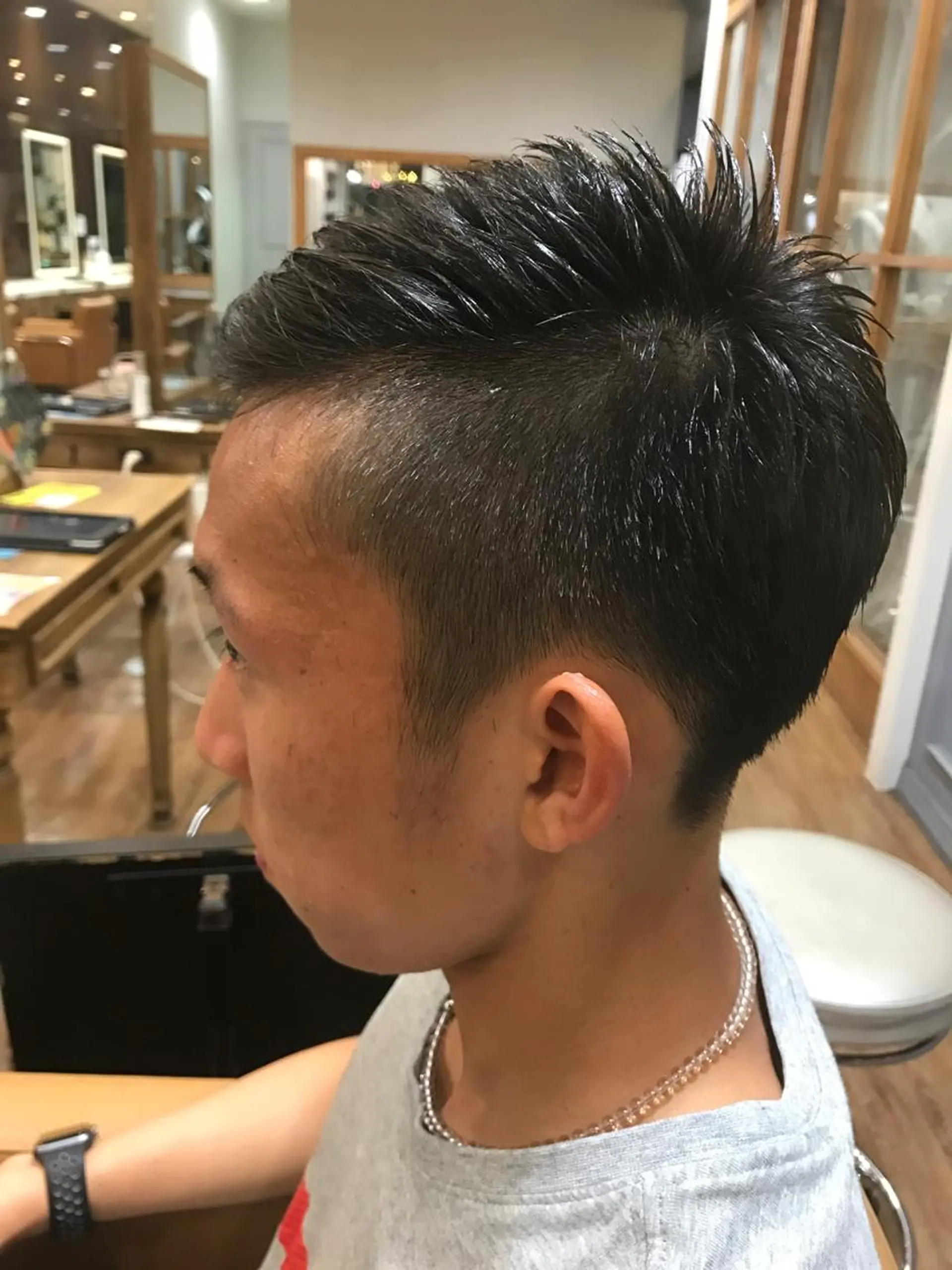 メンズ カット ひろせ かなのヘアスタイル