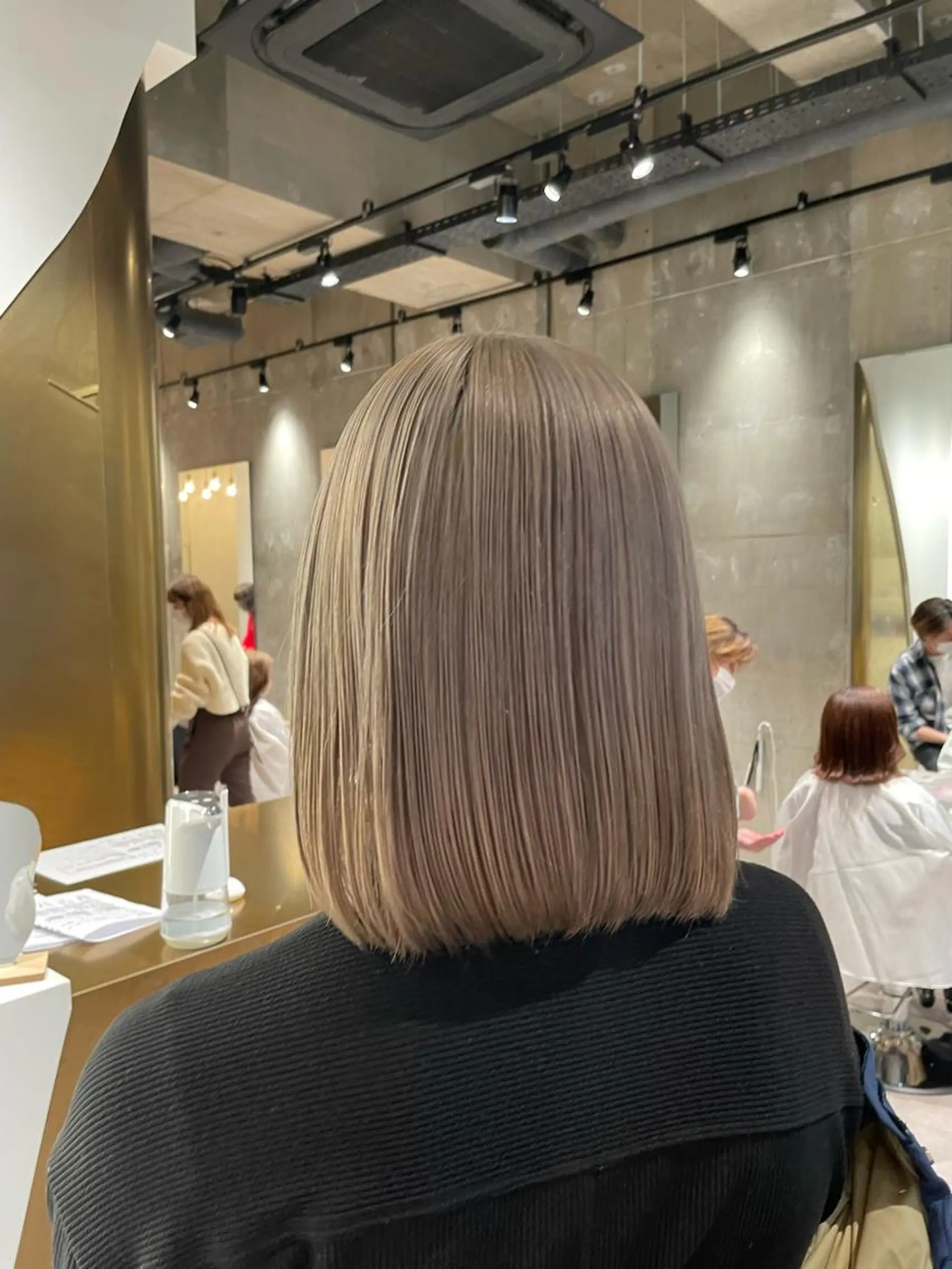 ミディアム カラー カット ヘアカラー トリートメント yoke/美髪矯正/ 脱白髪🪸🩰ヒナコのヘアスタイル
