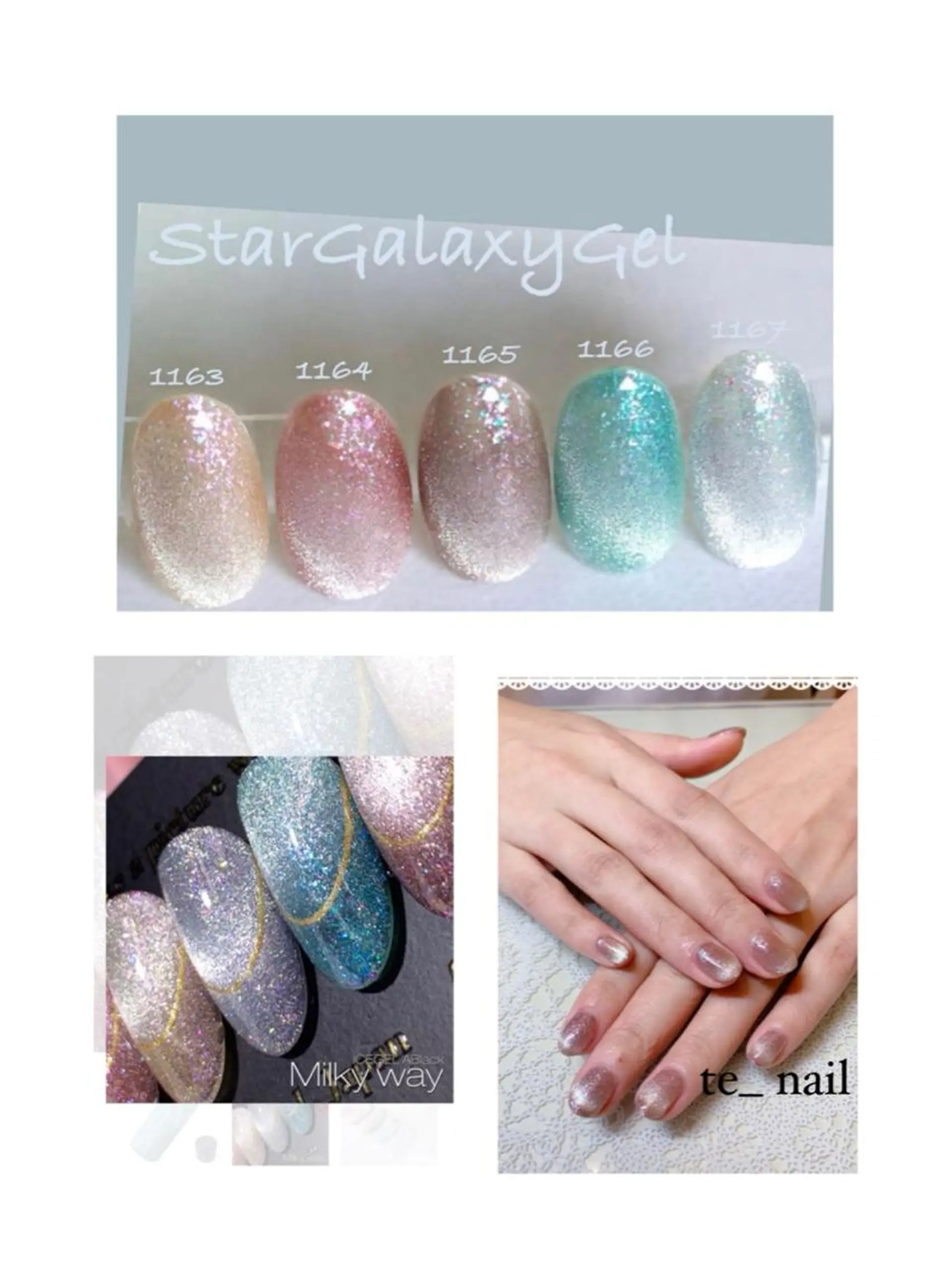 ネイル マグネットネイル ハンドネイル ｔe_ nailのネイルデザイン