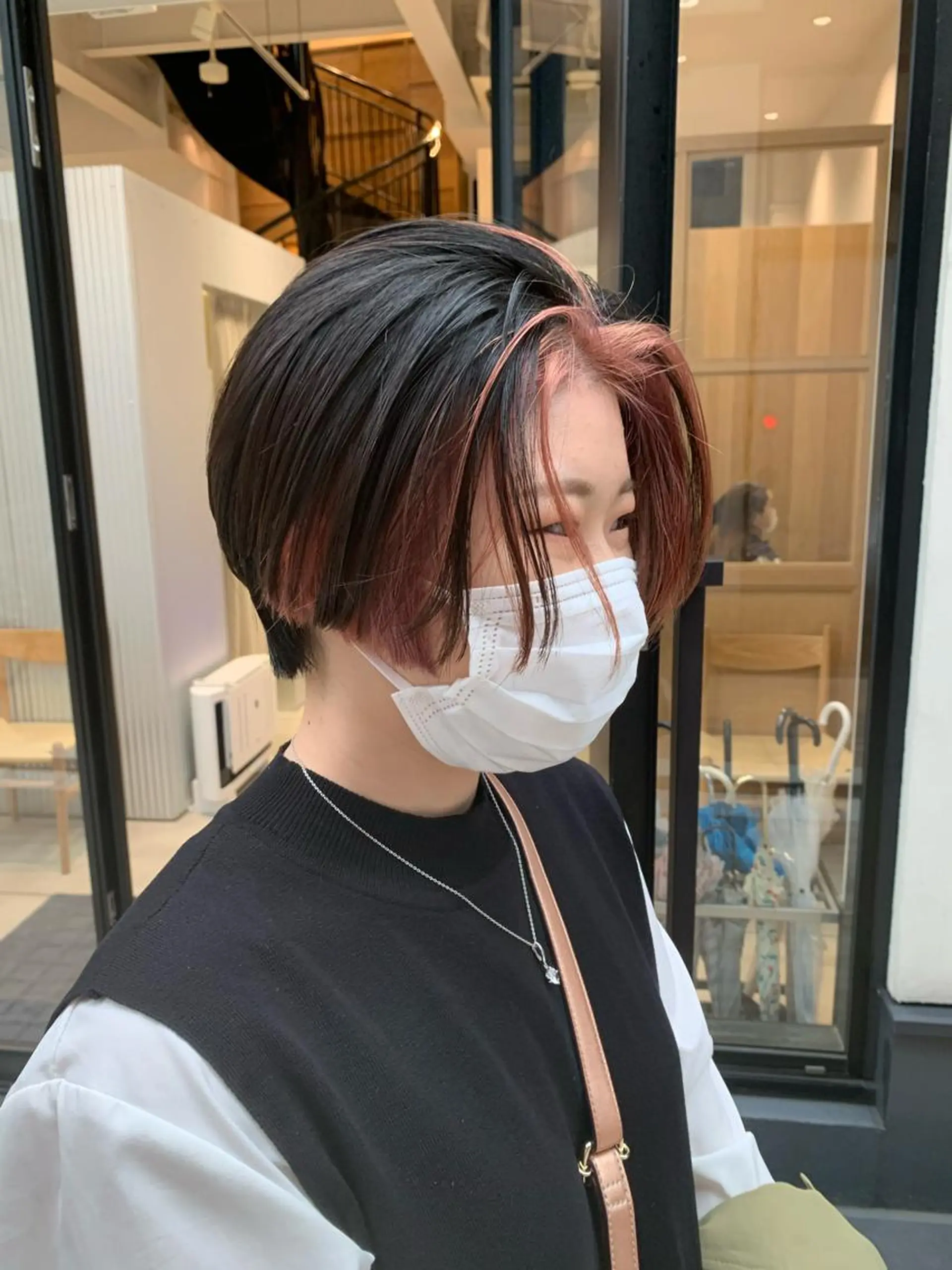 ショート カラー カット ヘアカラー トリートメント ally hairsalon所属・Emi .のヘアスタイル