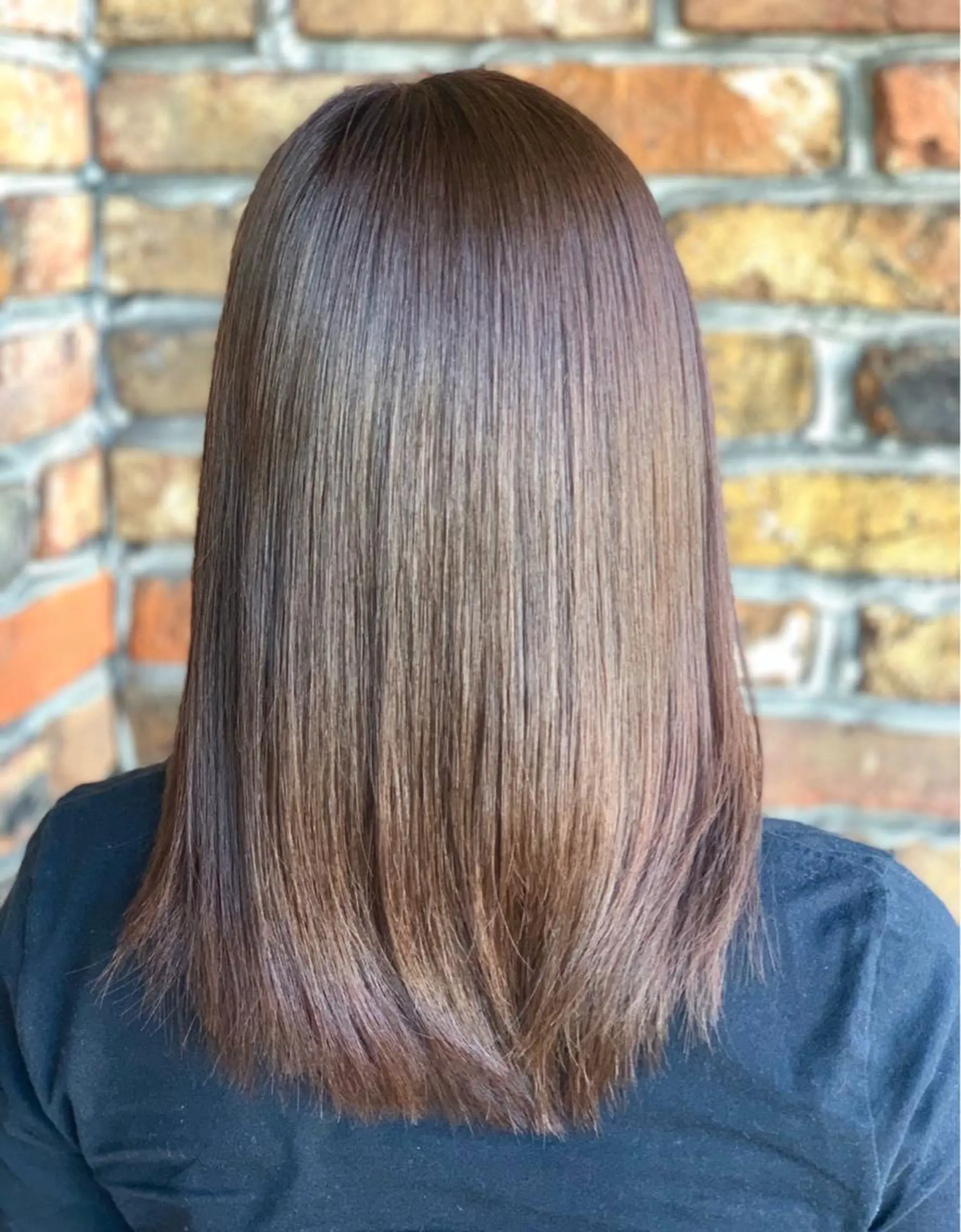 セミロング カラー 福 島のヘアスタイル