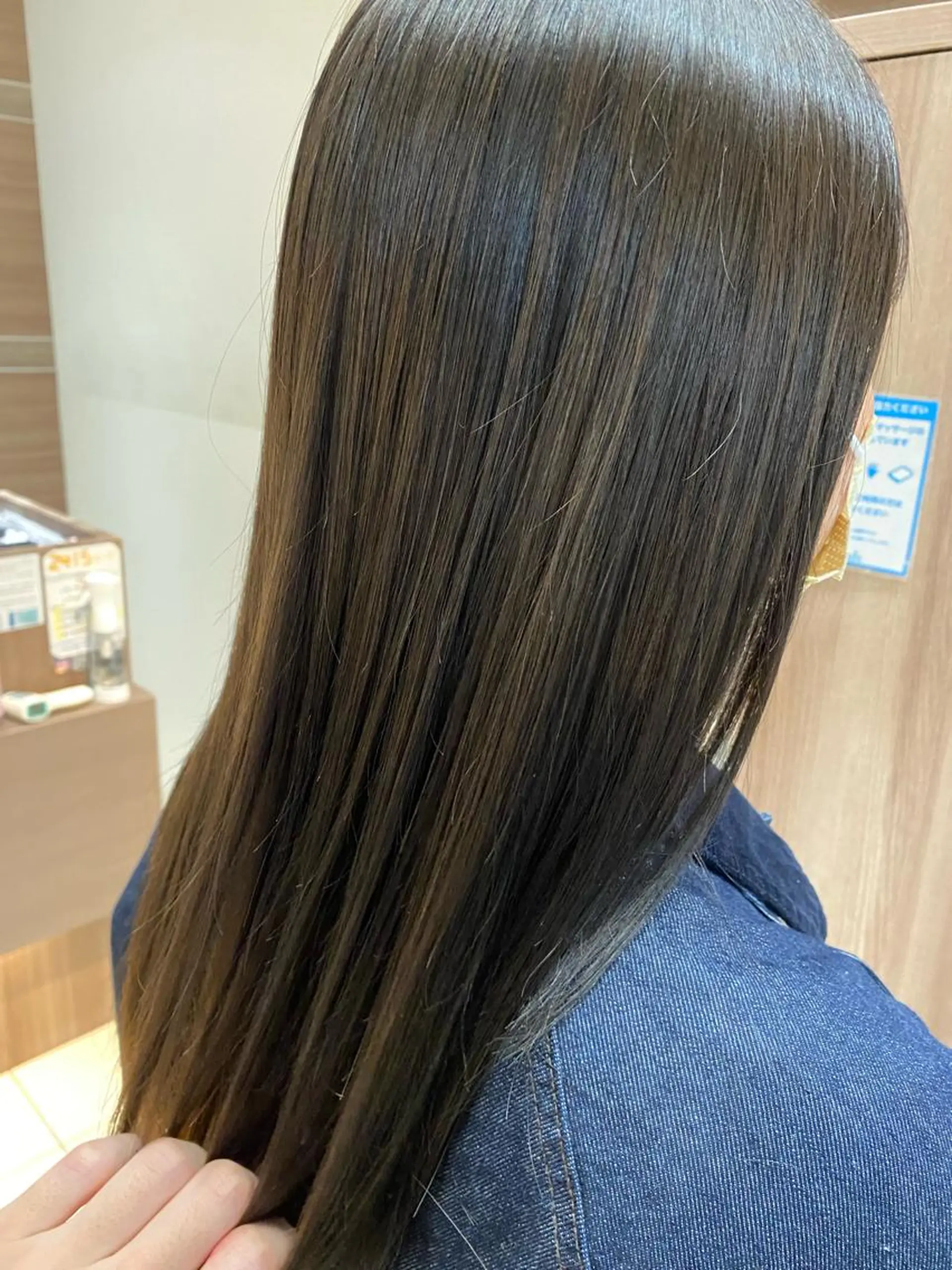 ロング カラー カット ヘアカラー 佐々木 拓海のヘアスタイル