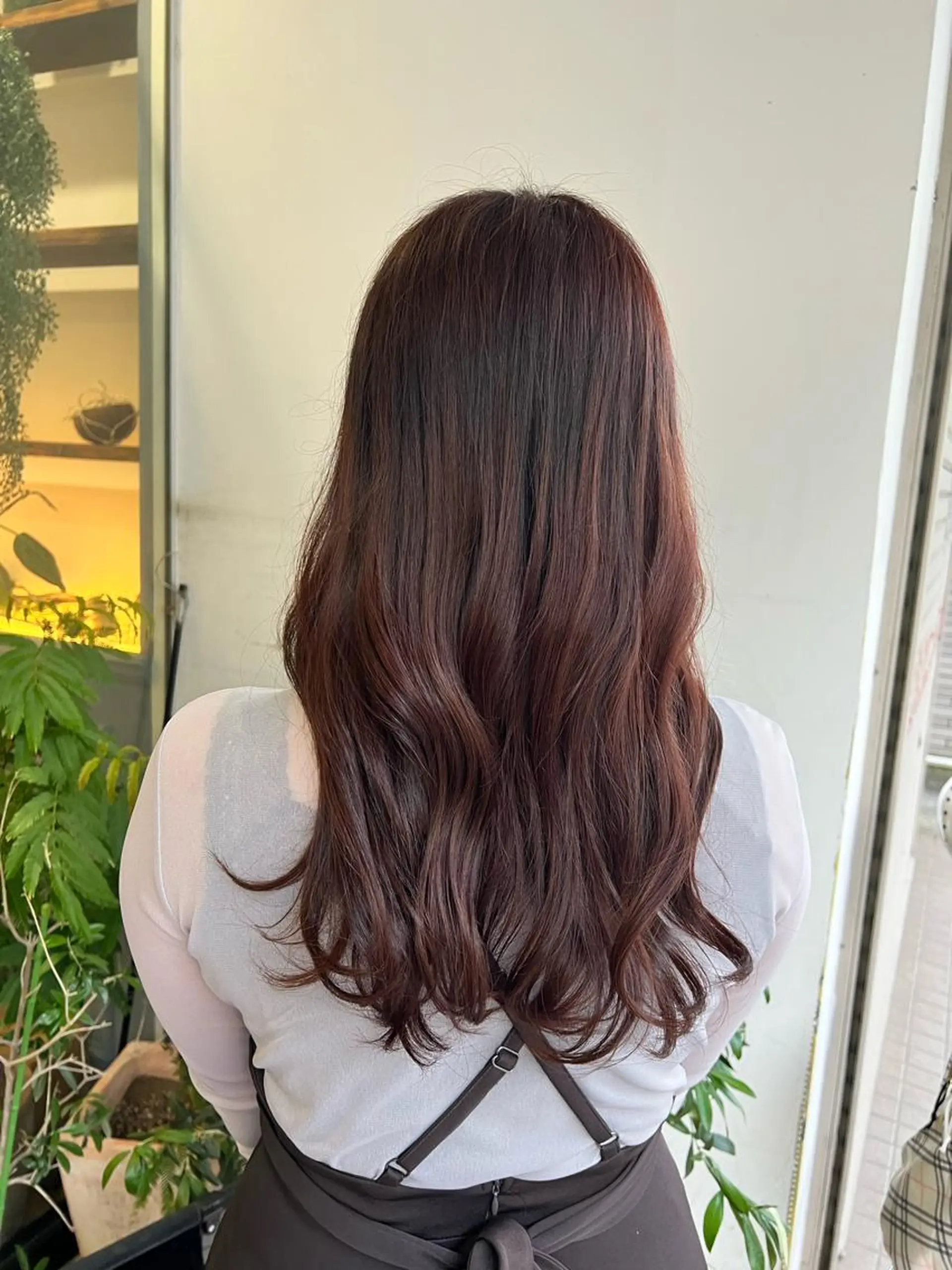 ロング スパニスト おおつかちなつのヘアスタイル