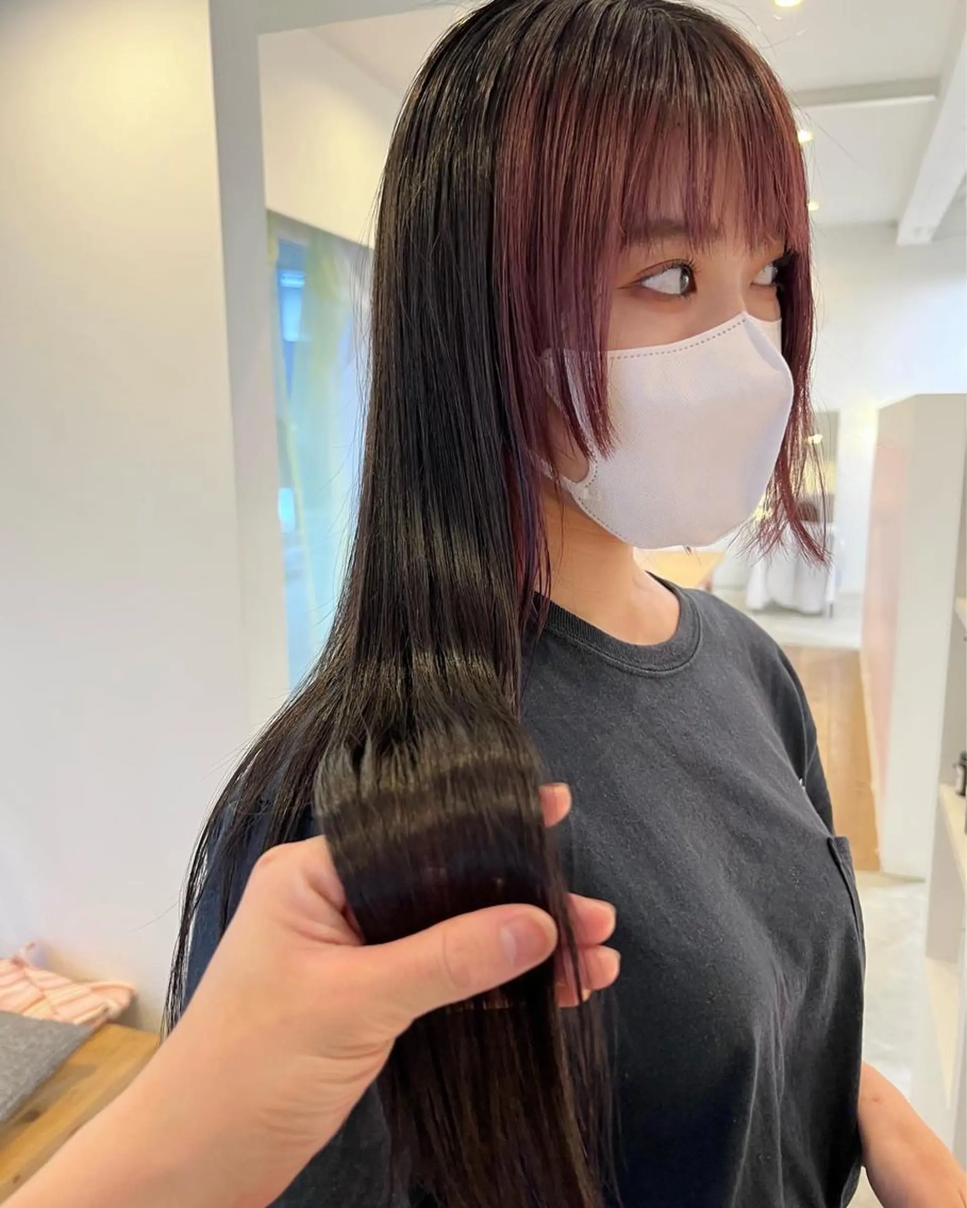 ロング トリートメント カット ヘアカラー トリートメント iru所属・透明感，髪質改善の プロ☝🏻前田俊樹✨のヘアスタイル