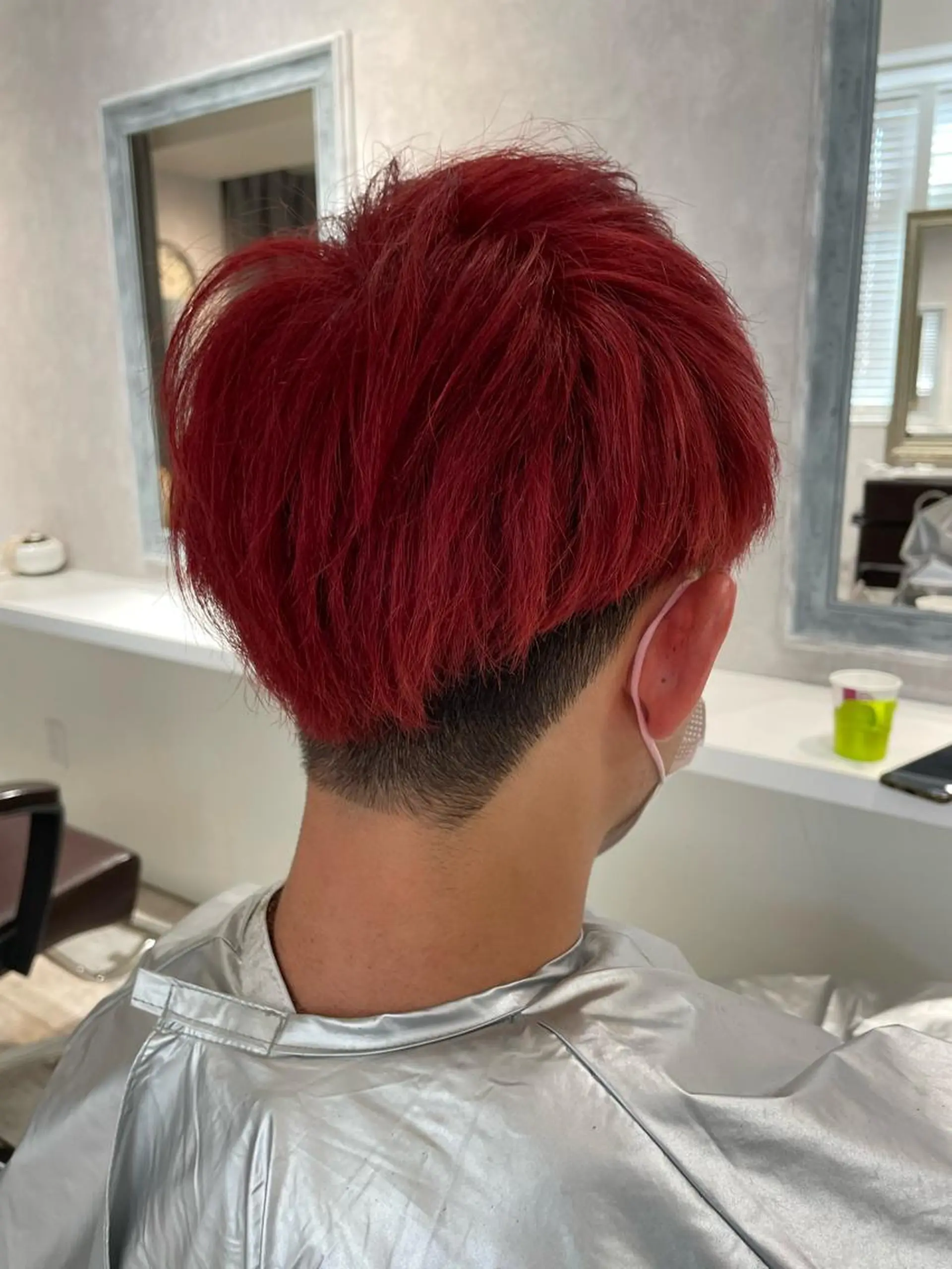 ショート カラー メンズ カット ヘアカラー ［パサつき改善］＊ 髪質改善ケアサロン＊のヘアスタイル