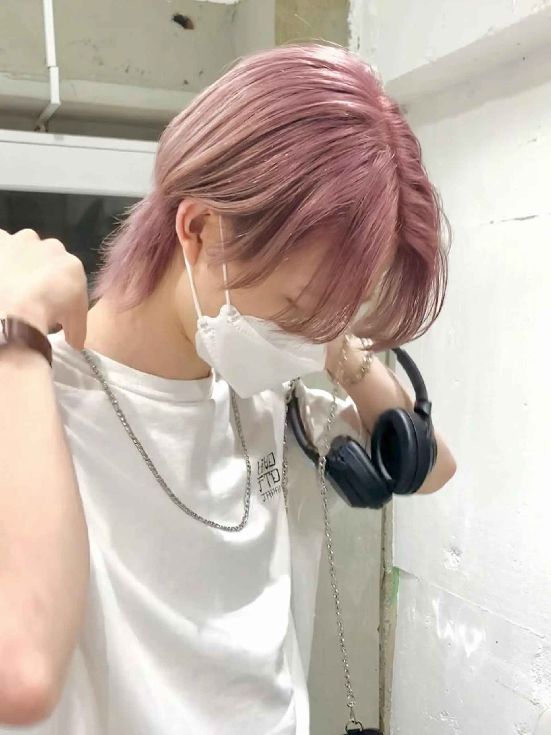 ショート カラー ヘアアレンジ ニュアンスハイトーン 🌙サイダサキのヘアスタイル