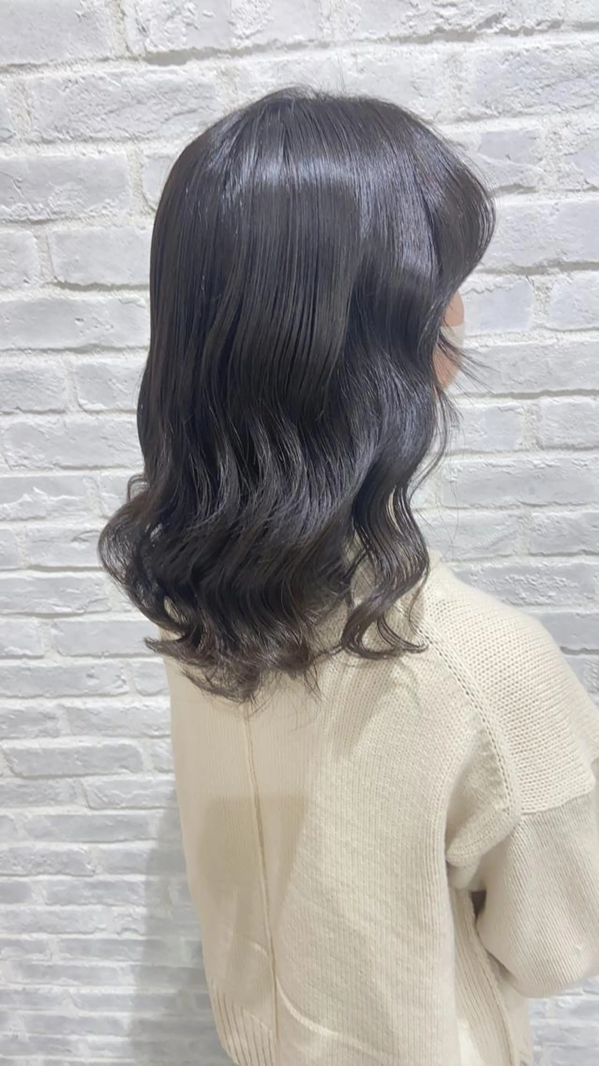 ミディアム カラー カット ヘアカラー トリートメント 韓国/色気/レイヤー /avance天王寺のヘアスタイル
