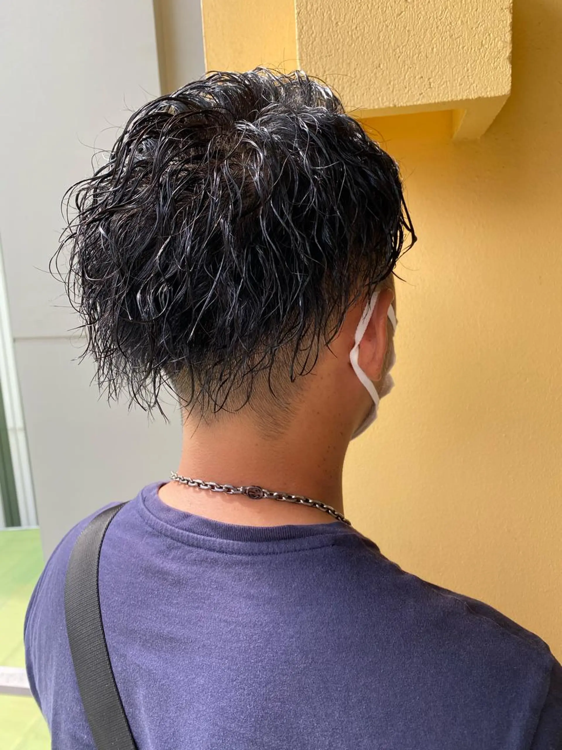 ショート パーマ メンズ カット ヘアカラー トリートメント lond strada所属・🌟モテ髪ショート 🌟店長 津賀涼のヘアスタイル