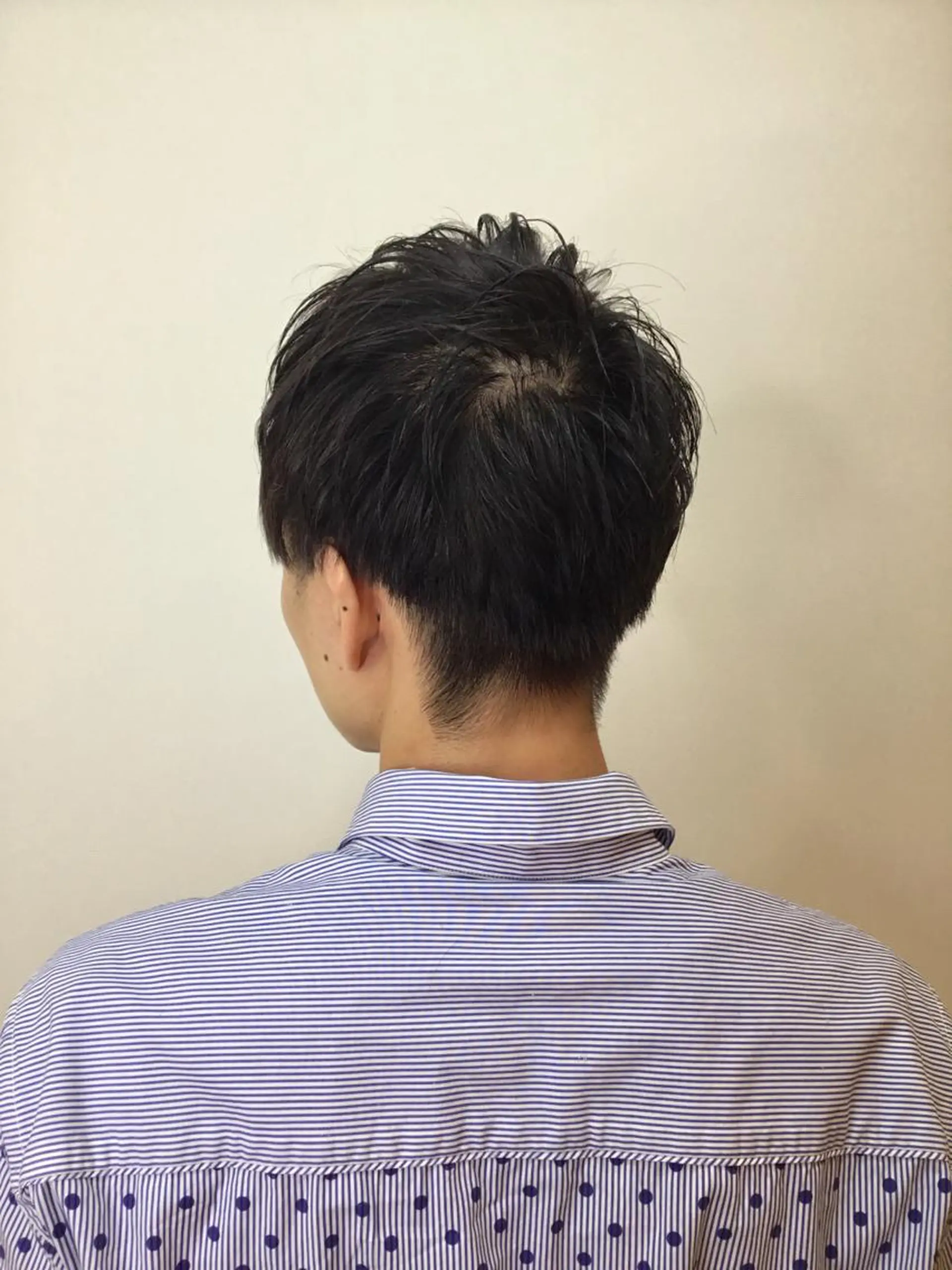 ショート メンズ 刈り上げ 齋藤 らいのヘアスタイル