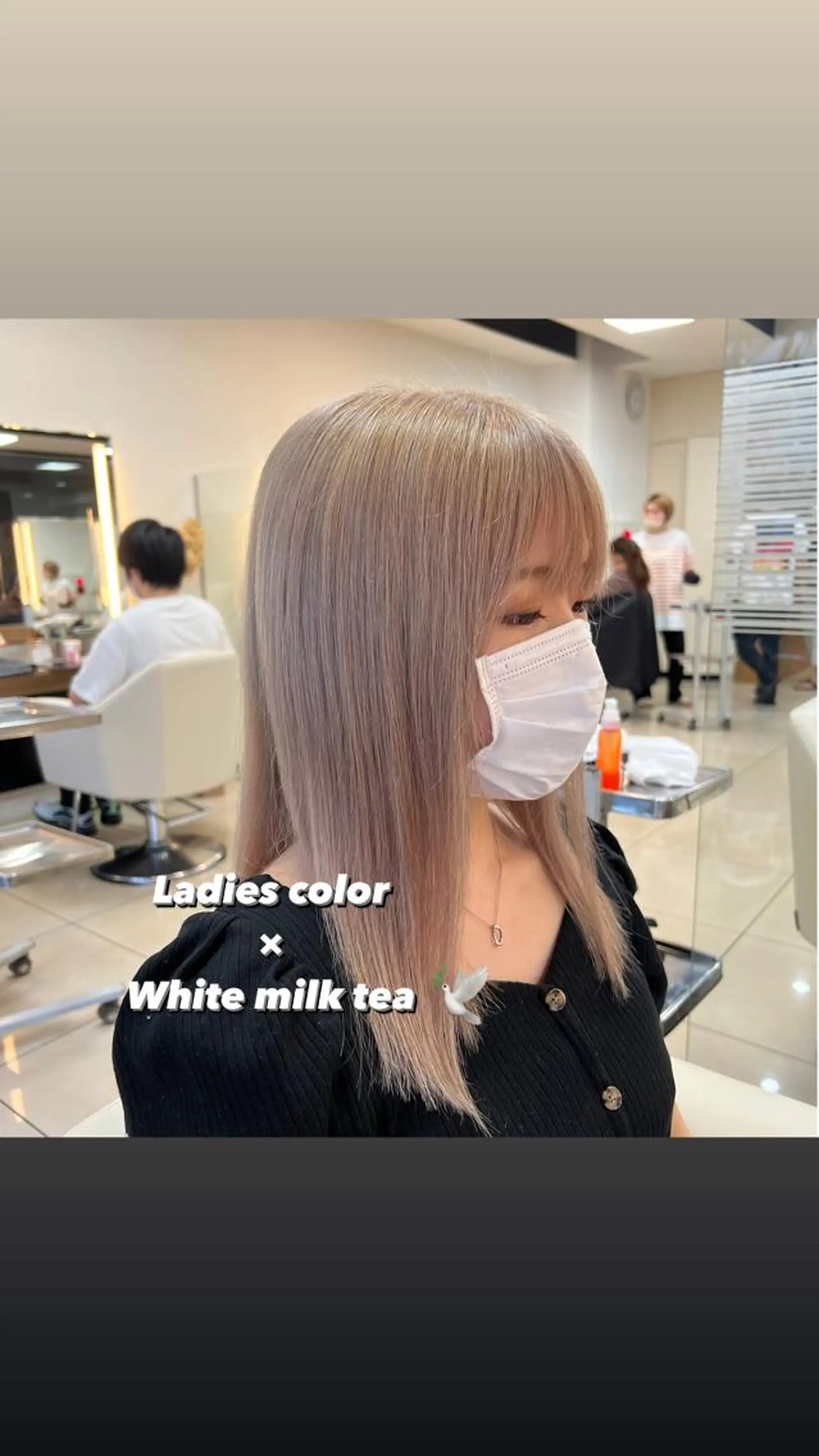 セミロング カラー 茅ヶ崎パーマ特化/ スパイラル/ハルキのヘアスタイル