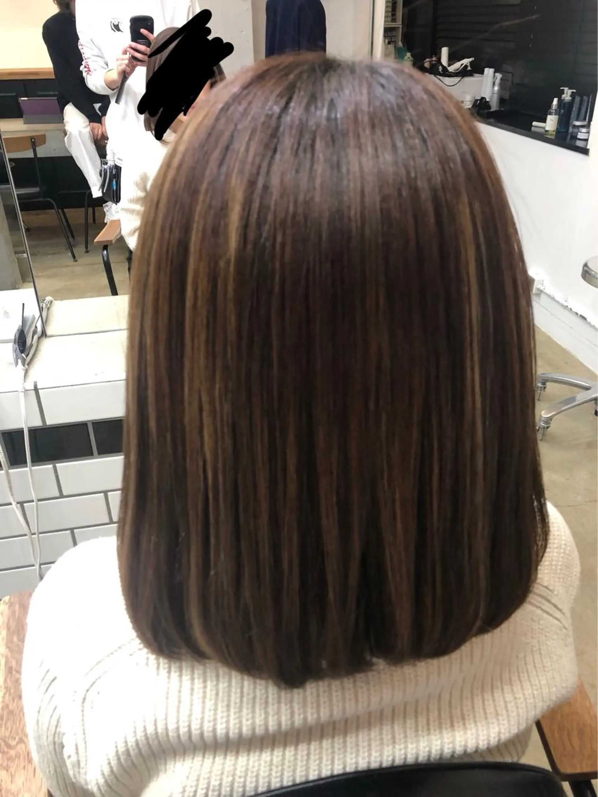 ミディアム 縮毛矯正 🌈本物の髪質改善 森田涼平のヘアスタイル