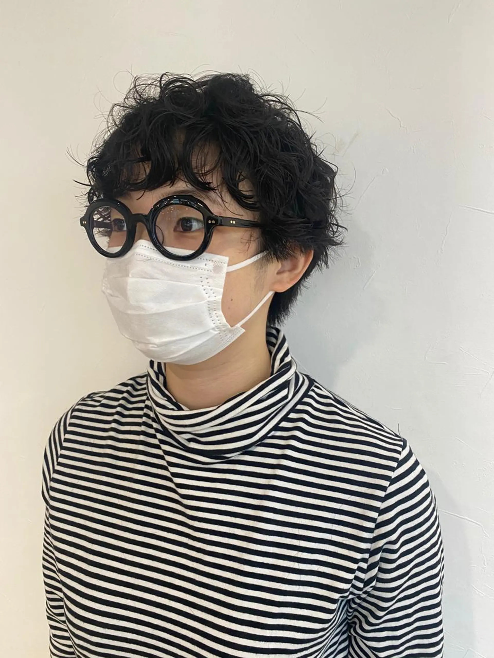 パーマ ミディアム カット パーマ SOLA .のヘアスタイル