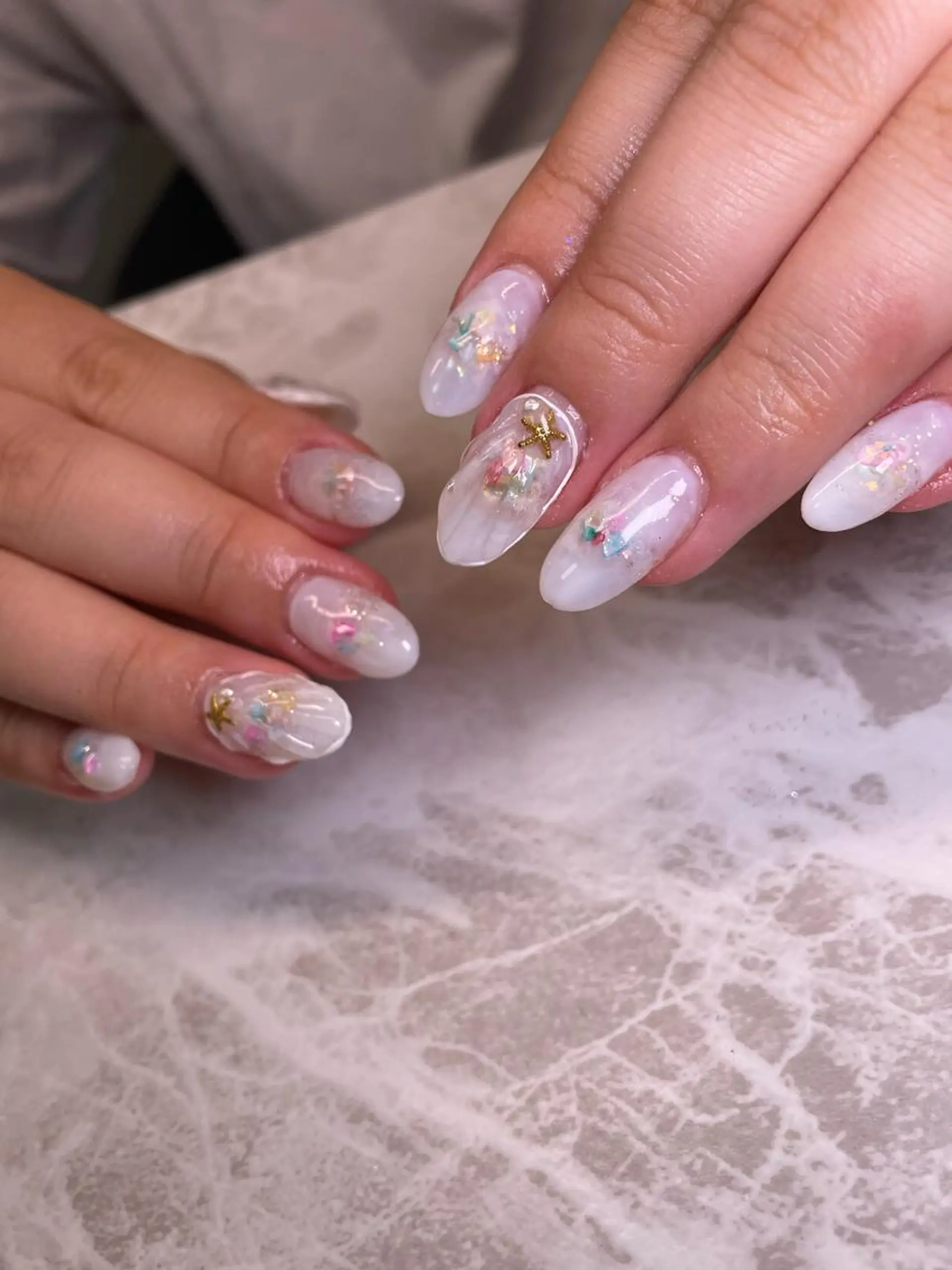 ネイル ハンドネイル YOUTH nails waxing所属・YOUTH natsumiのネイルデザイン
