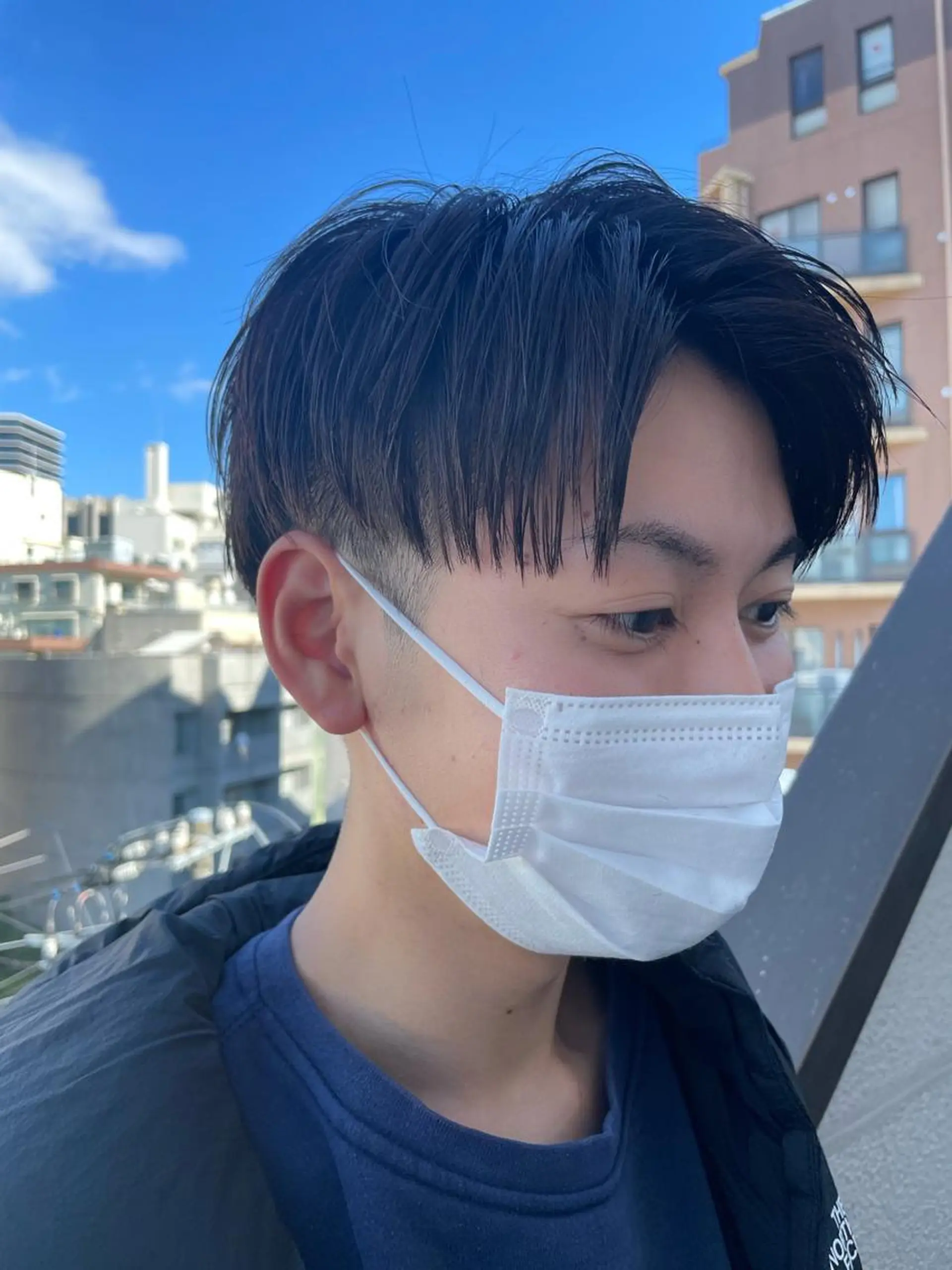 ショート パーマ メンズ アイブロウ カット 縮毛矯正 トリートメント ヘアセット メンズNO.1口コミ 高評価🟡三澤拓海✅のヘアスタイル