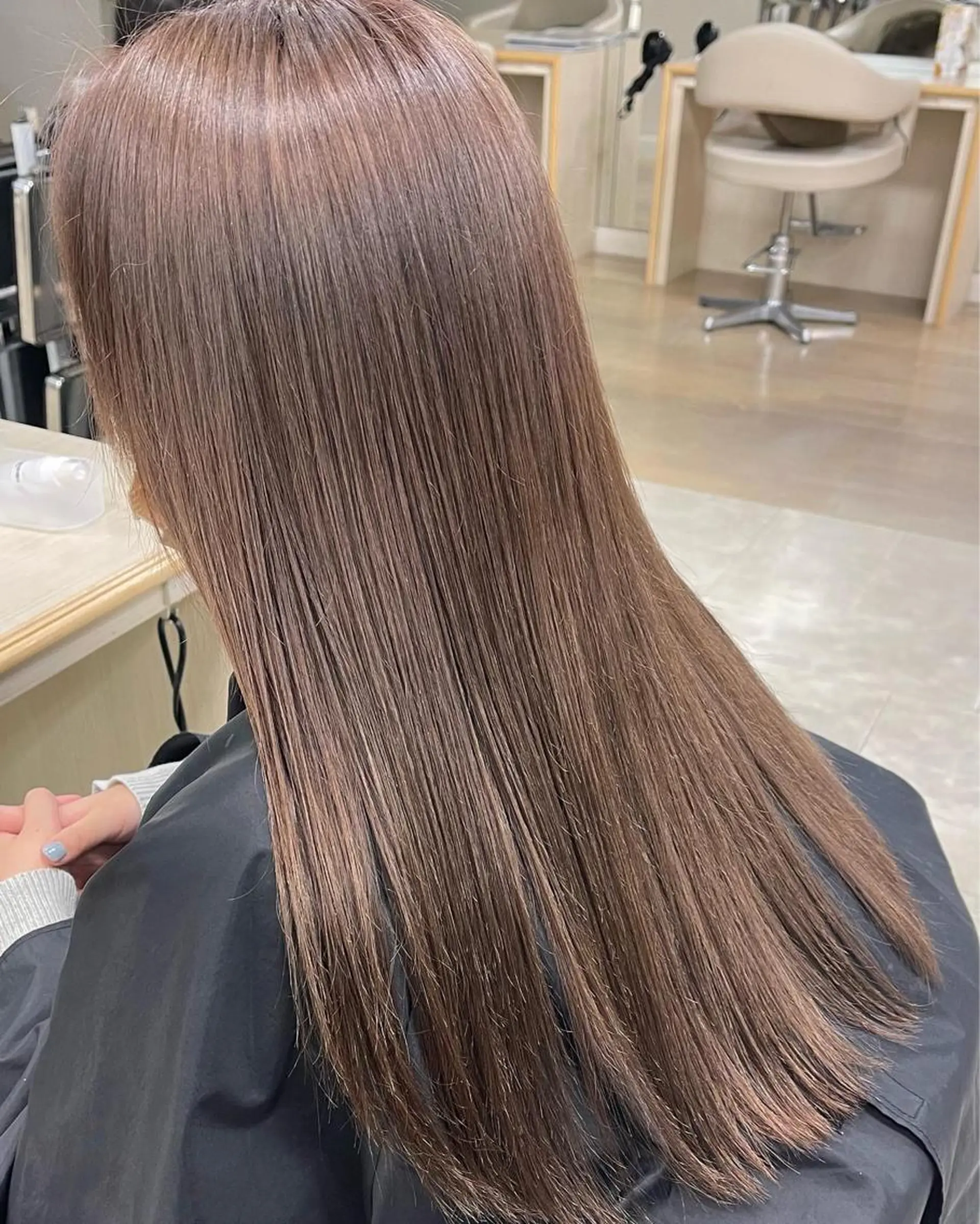 ロング カラー 🍀自然＆長持ち♪ 縮毛矯正の匠✨️のヘアスタイル
