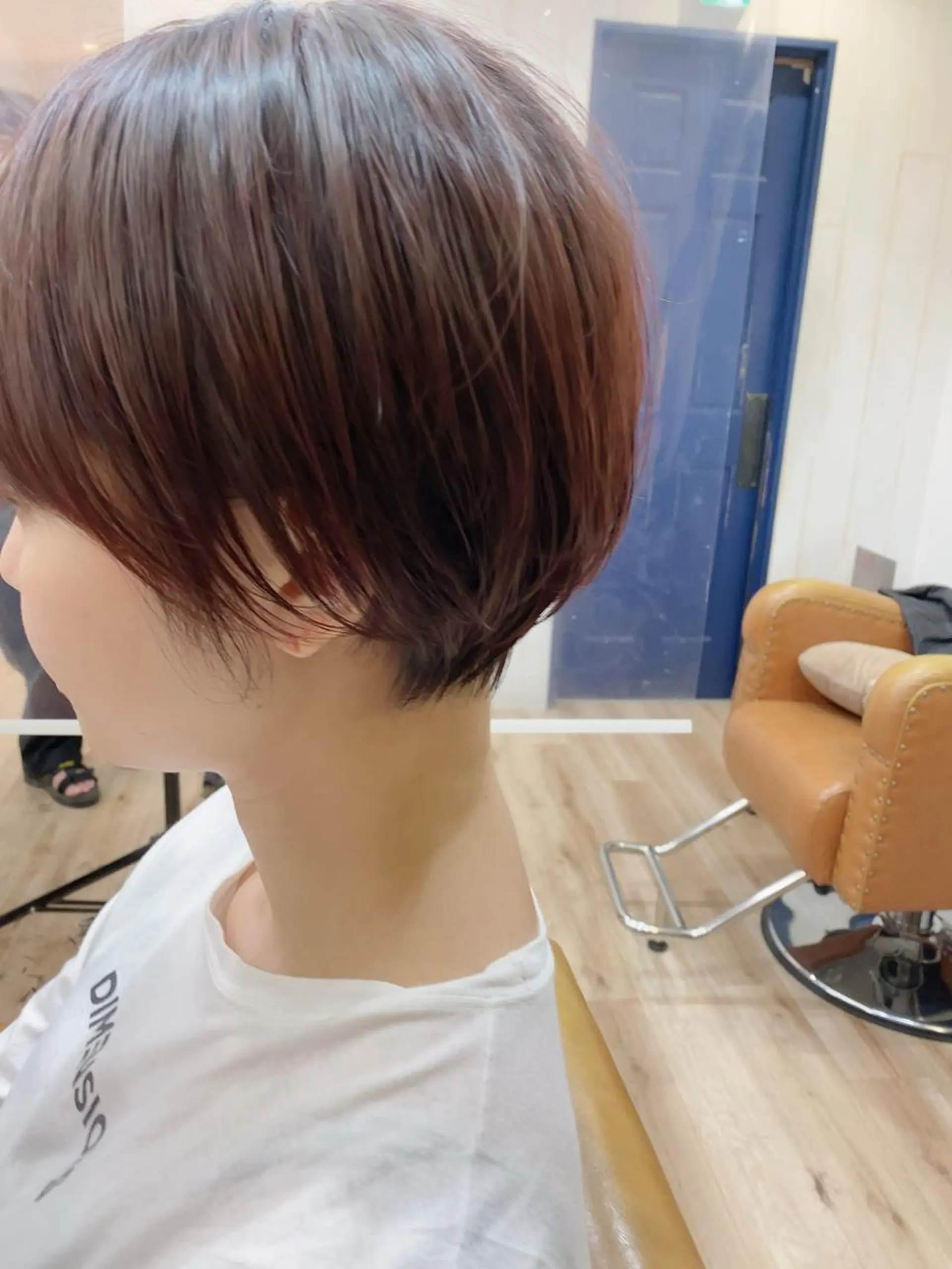 ショート カラー パーマ ヘアアレンジ Riposo.所属・✨似合わせカラー✨ 奈須晴香のヘアスタイル