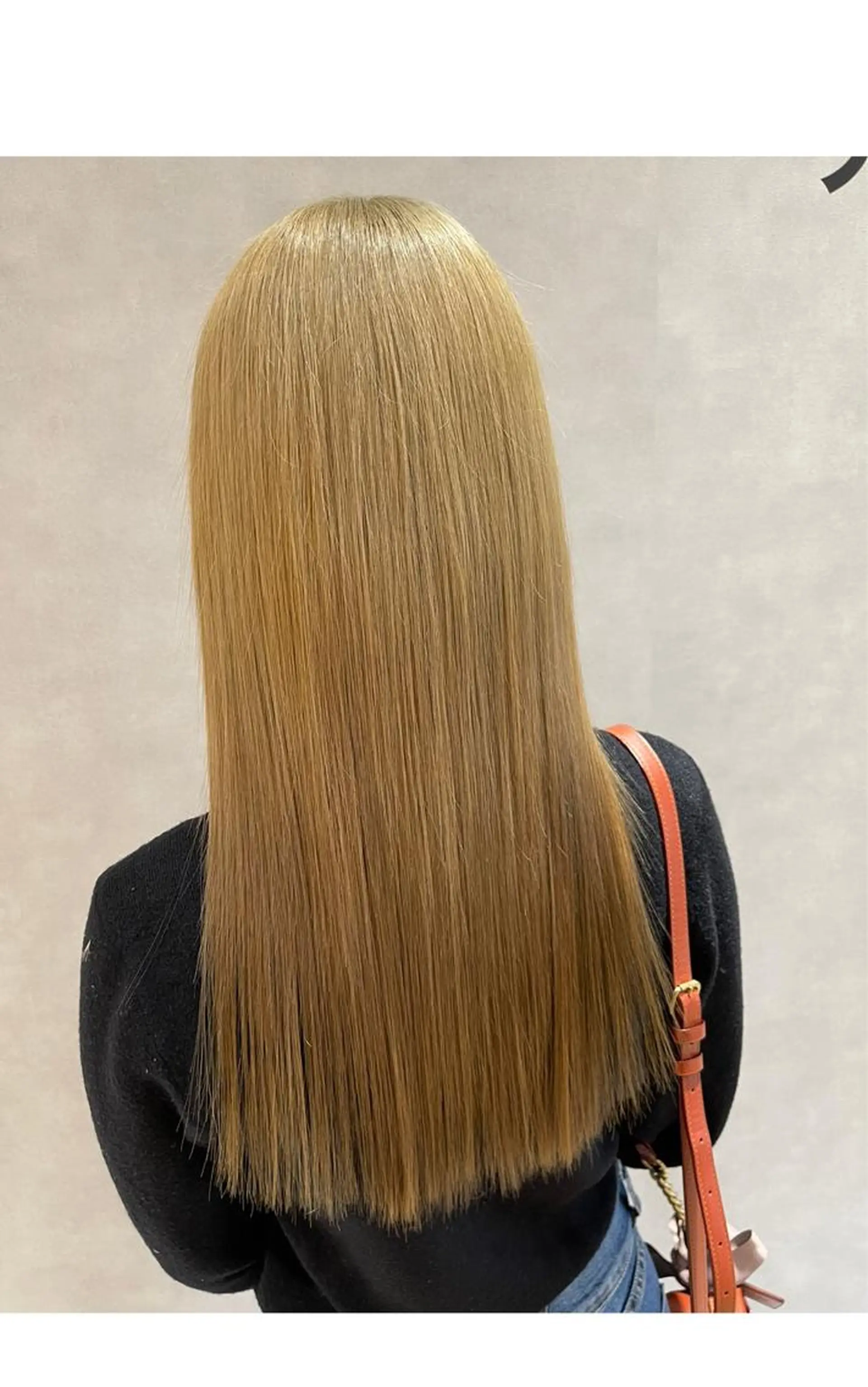 セミロング カット ヘアカラー トリートメント 髪質改善/縮毛矯正 齊藤謙介のヘアスタイル