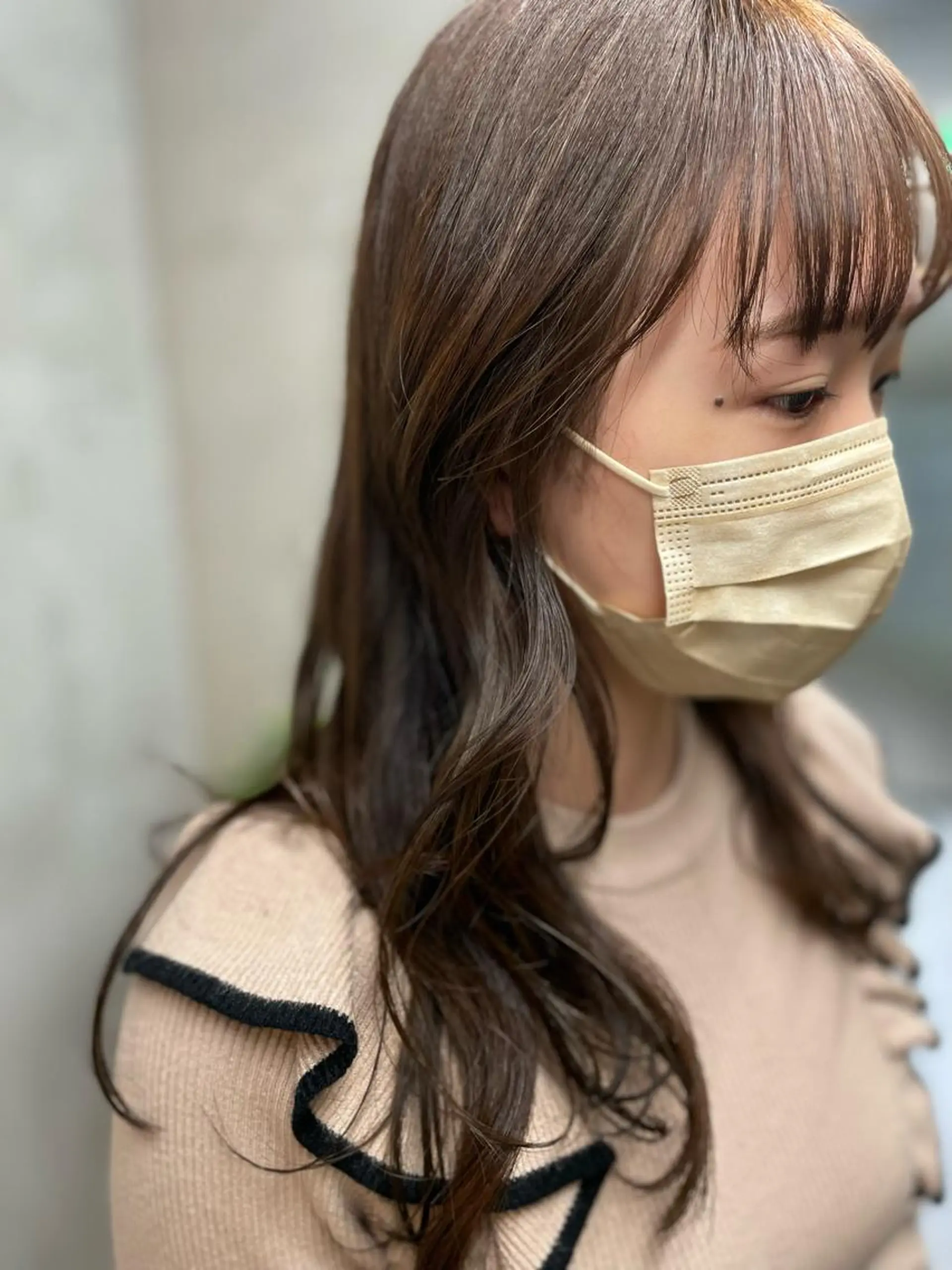 ロング 透明感／髪質改善 遠藤良祈のヘアスタイル