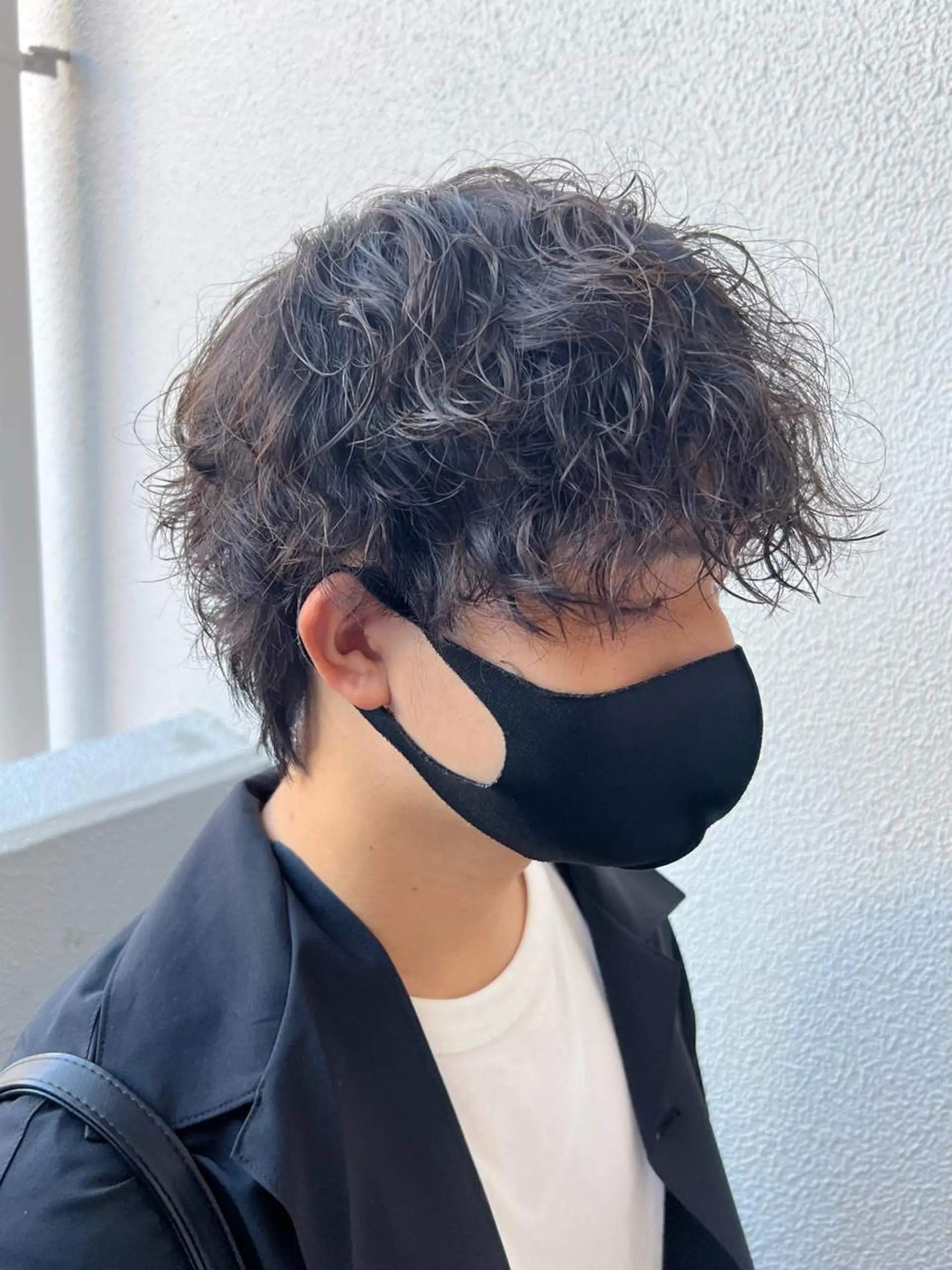 パーマ メンズ 柳澤 和也のヘアスタイル