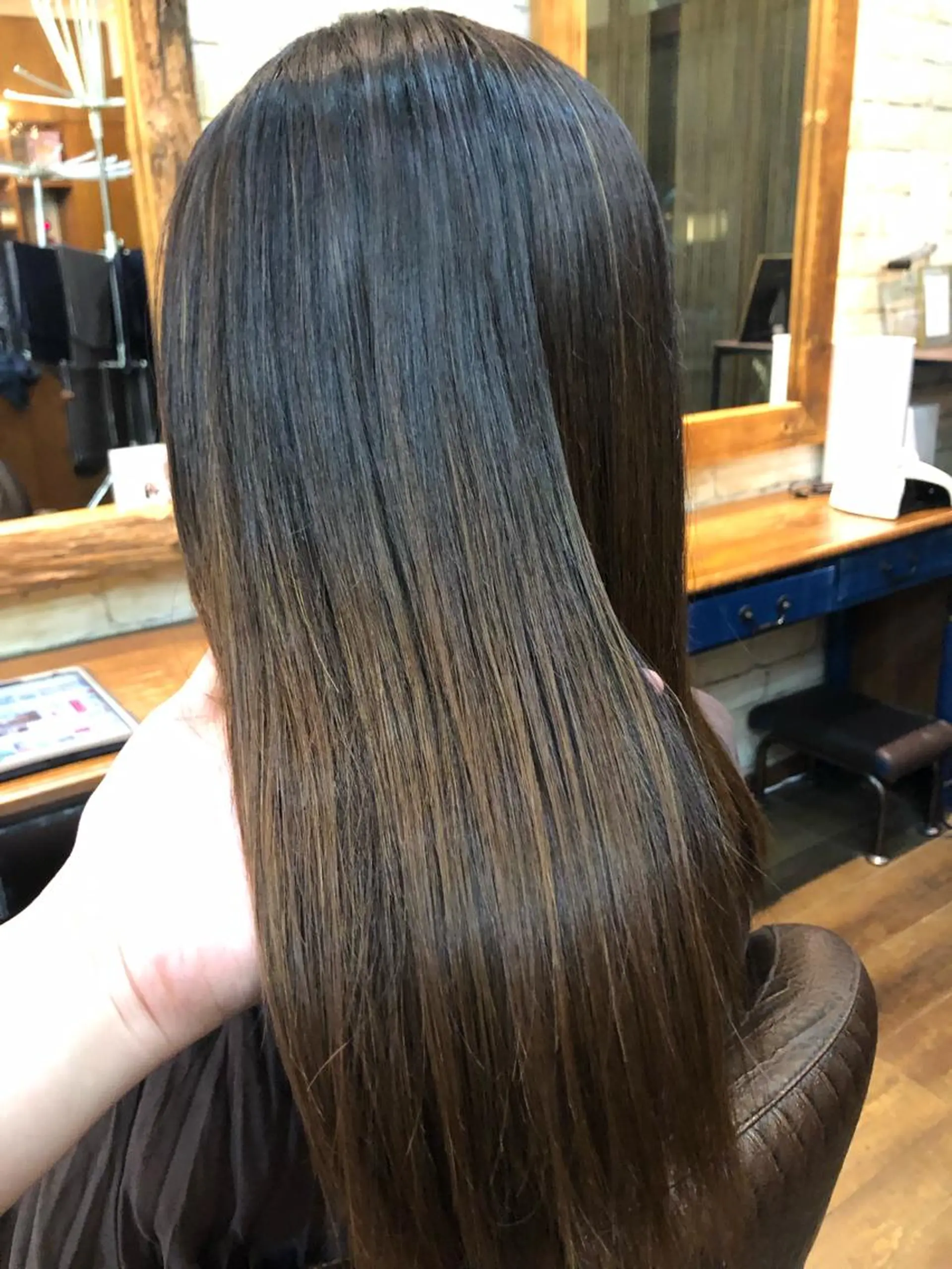 ロング カラー パーマ 縮毛矯正 🍊🍊COコ かぢあおい🍊🍊のヘアスタイル
