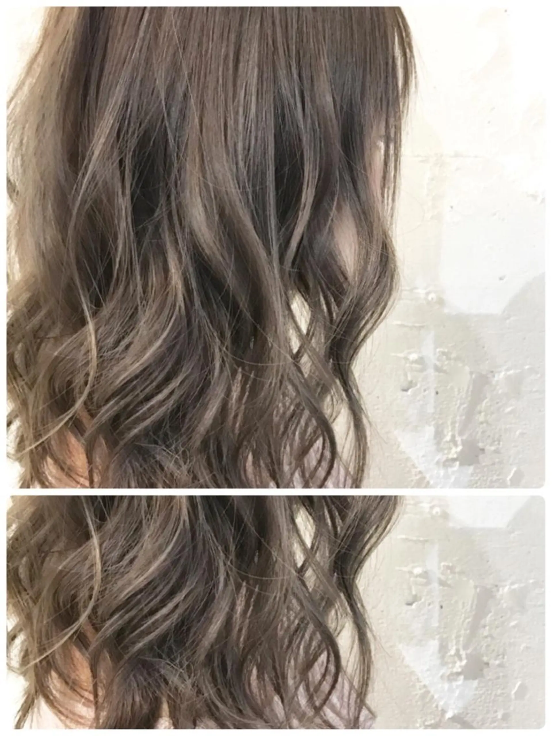 ロング カラー アッシュ ベージュカラー 外国人風カラー カット ヘアカラー grow恵比寿【グロウ】髪質改善/ハイライト/ブリーチ/レイヤーカット所属・奥野 貴史　代表　レイヤーのヘアスタイル