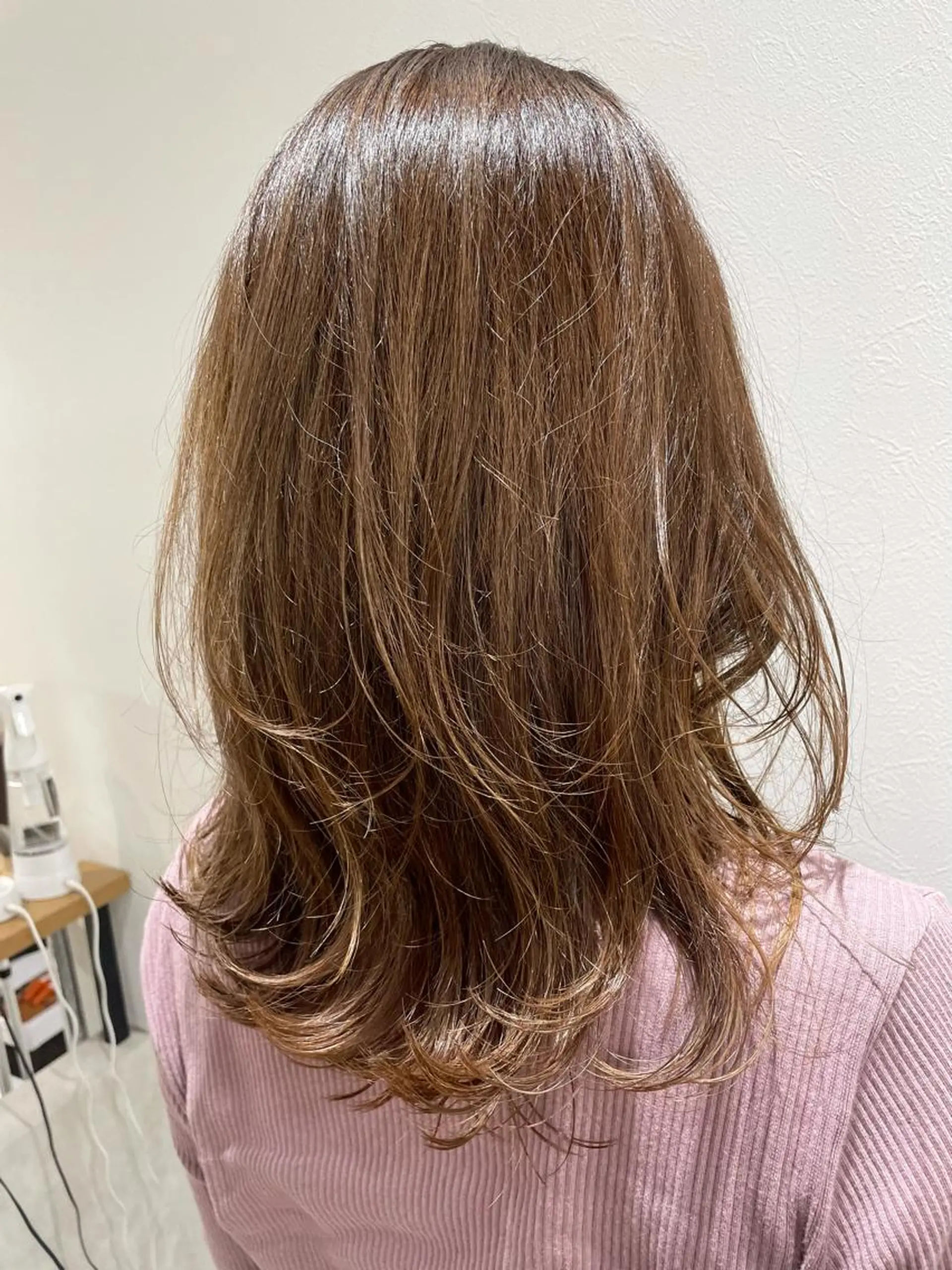 セミロング カラー ヘアアレンジ Stir maison[ステアメゾン]所属・layer cut /MIKUのヘアスタイル