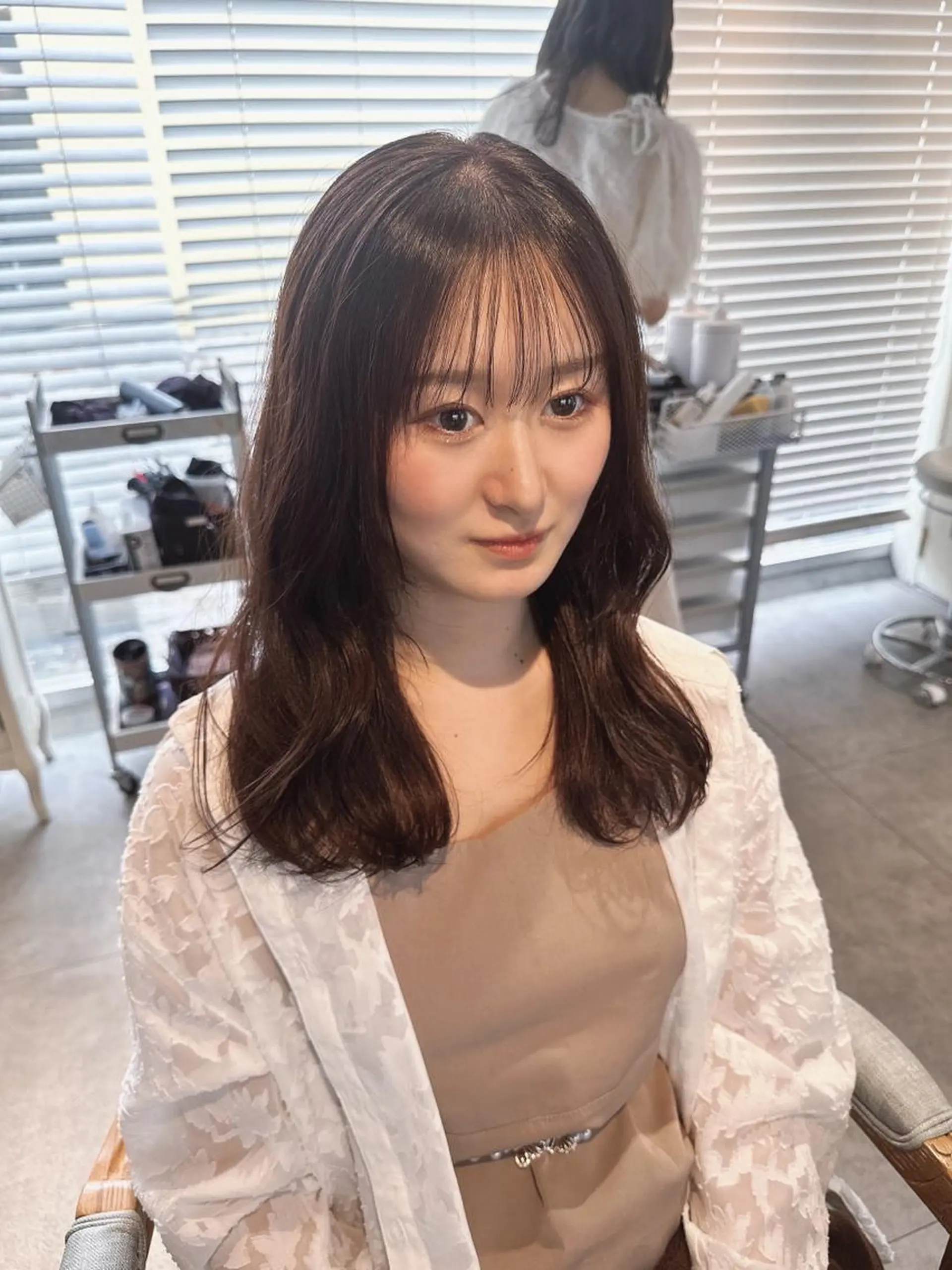 ミディアム 瀬畑 拓海のヘアスタイル
