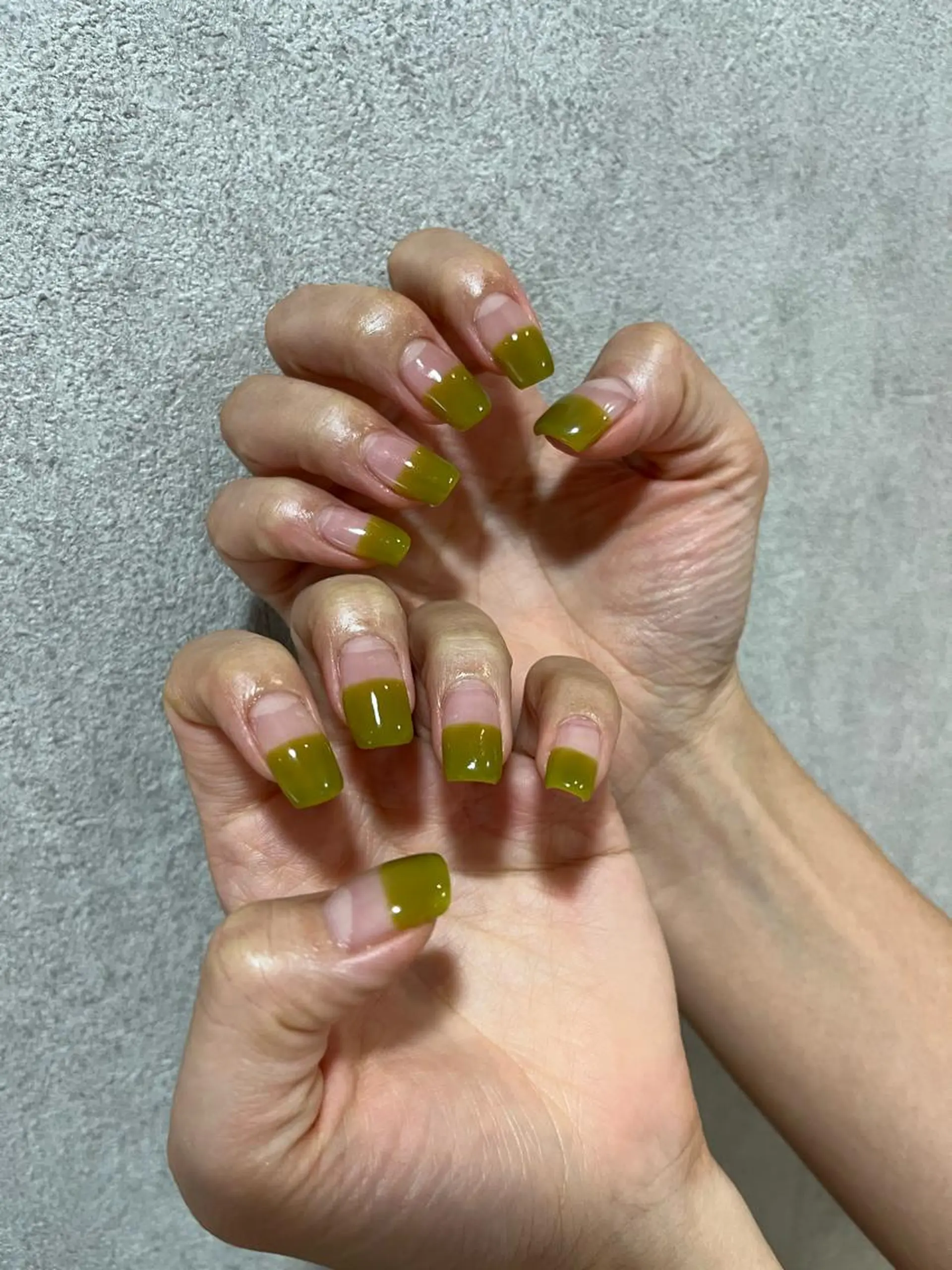 ネイル フレンチネイル 小川 奈々花のネイルデザイン