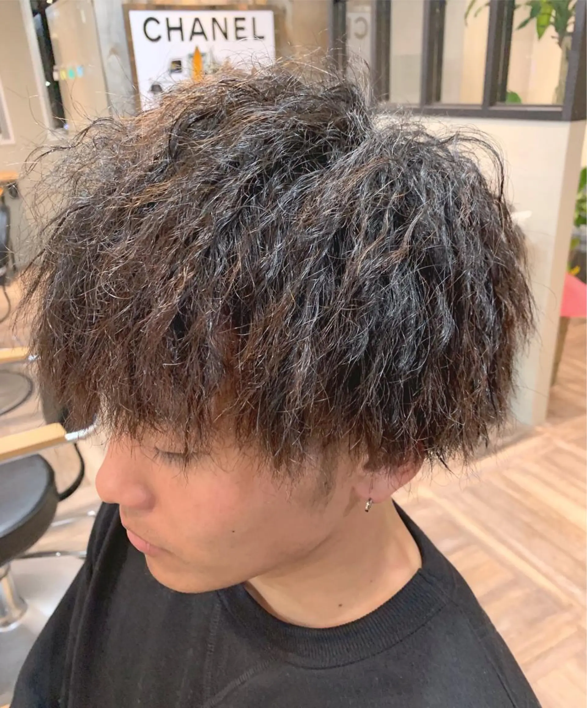 パーマ メンズ メンズパーマ メンズツイストパーマ ツイストパーマ Pe Pe所属・🌕PePe　菅 タイシ🌕のヘアスタイル