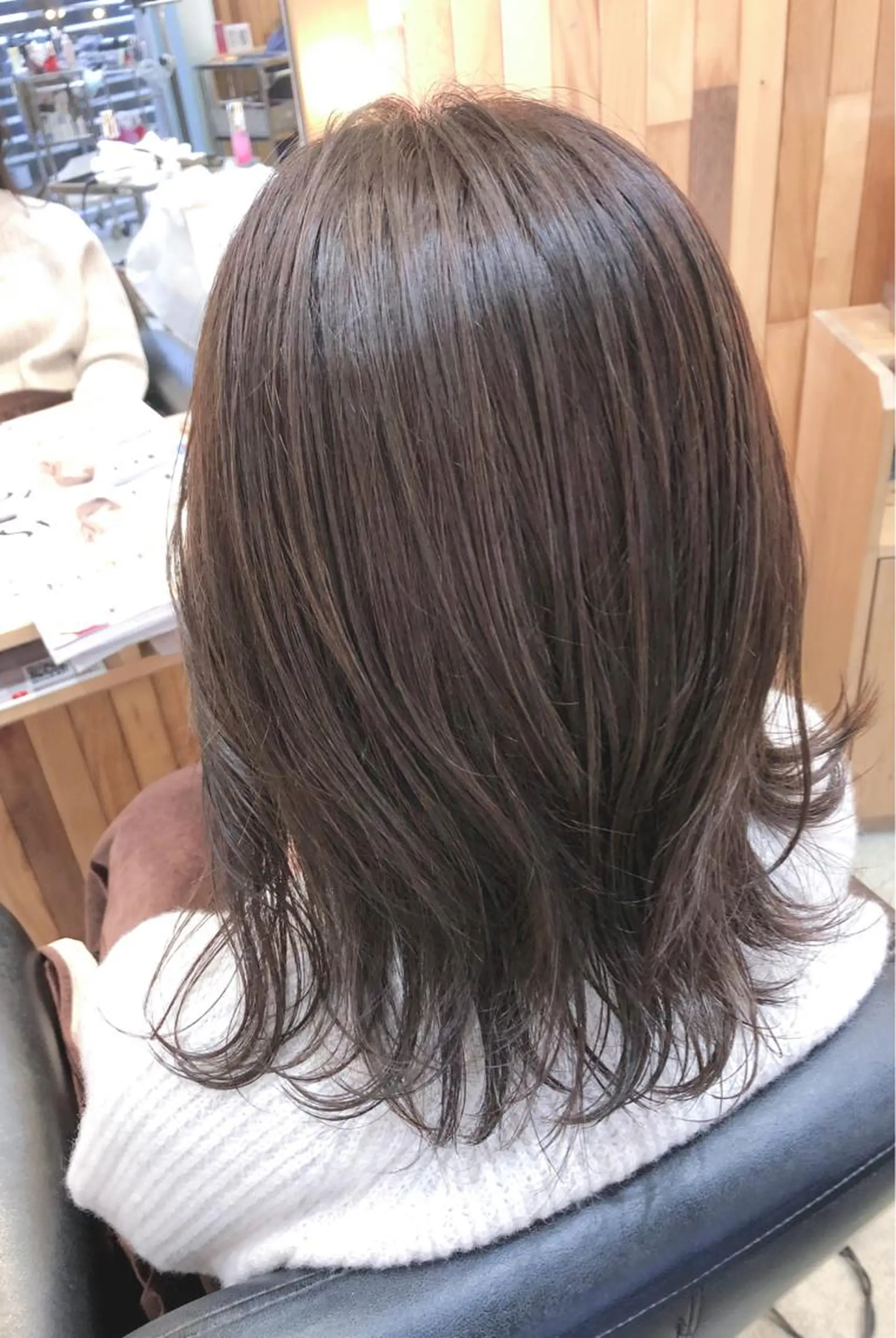 ミディアム カラー カット むらまつ えりこのヘアスタイル