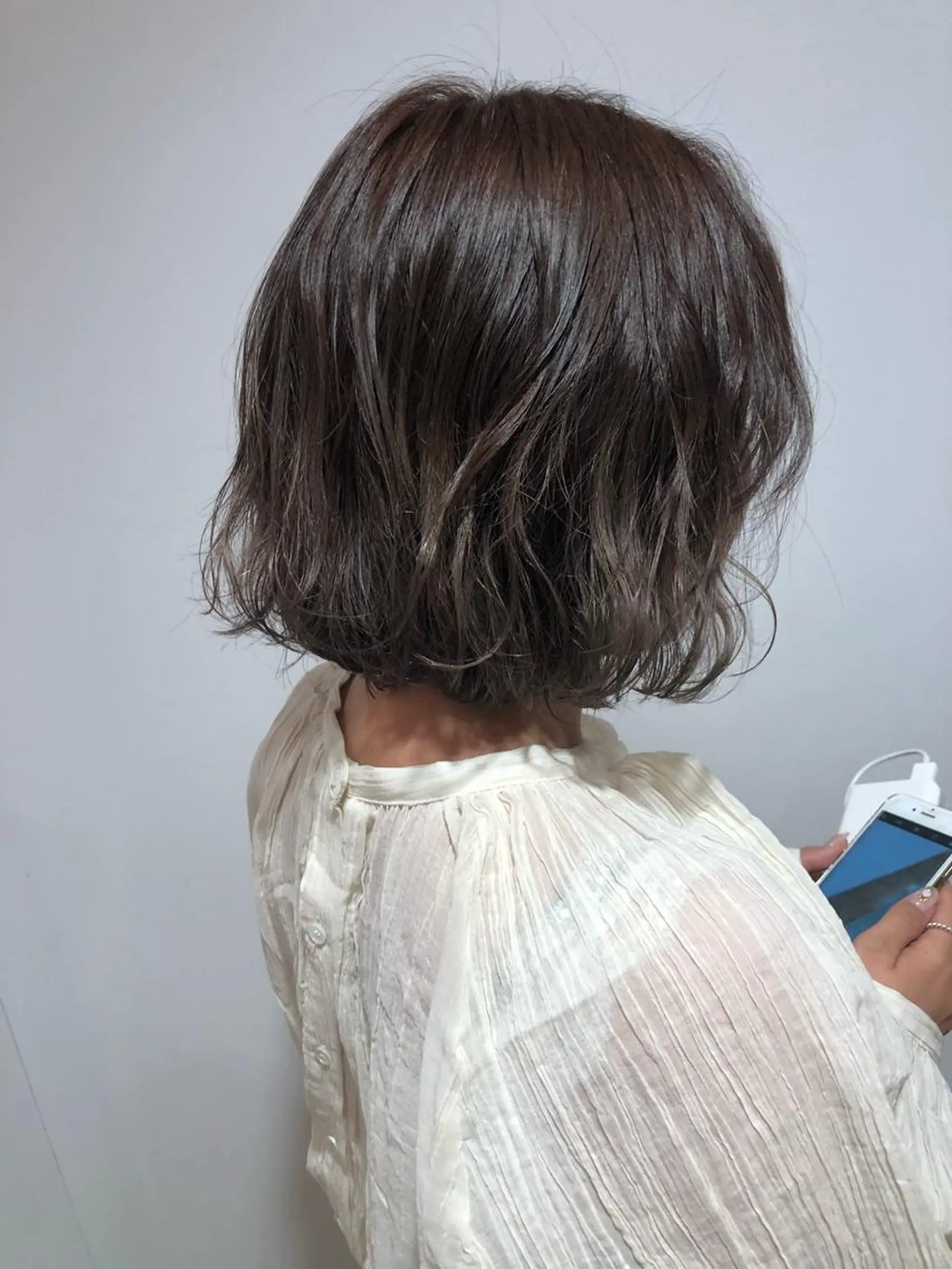 ミディアム カラー 店長　鍜治本 颯太のヘアスタイル