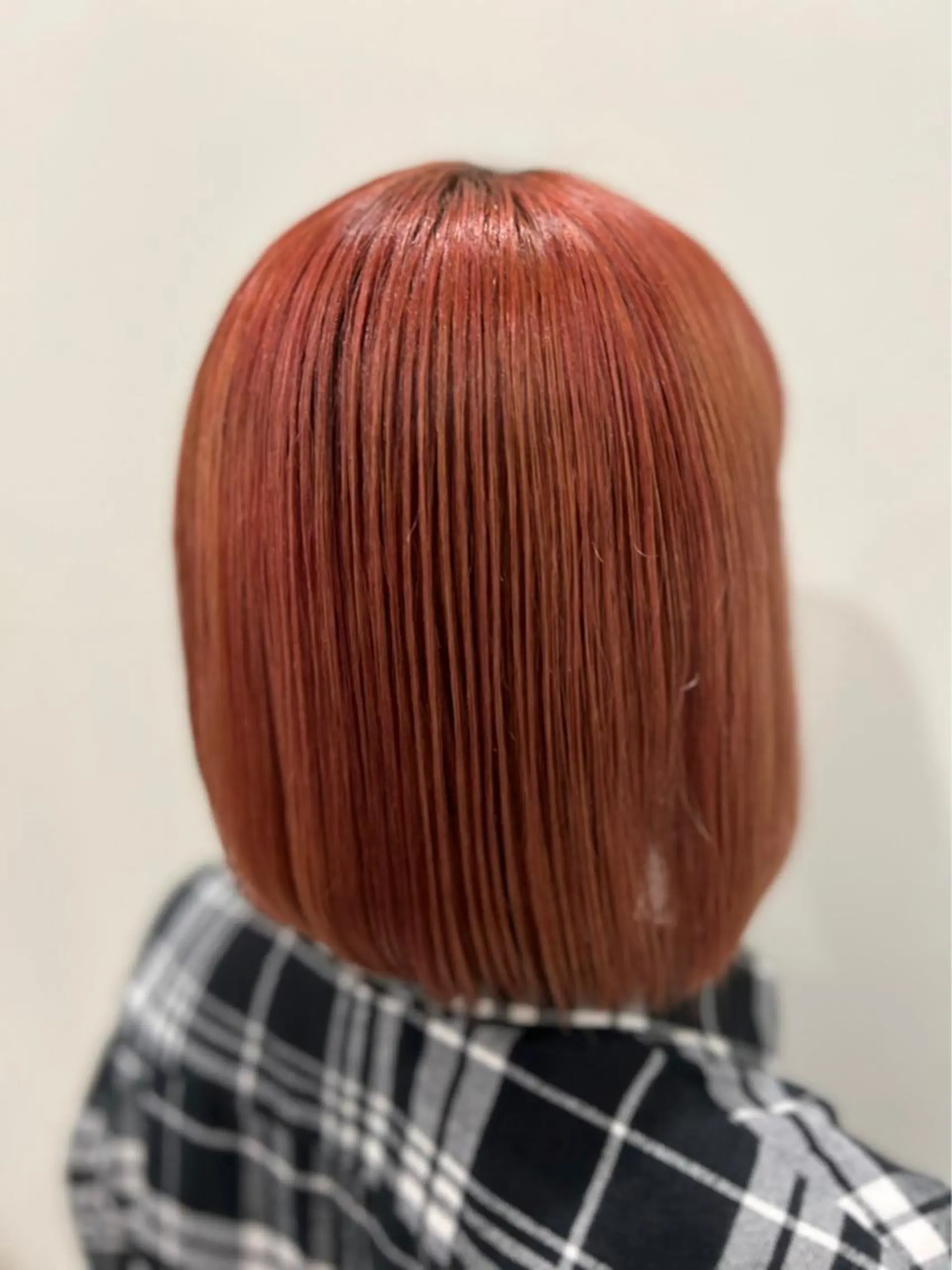 ミディアム カラー オレンジ Hair & Beauty the B 岡崎店所属・山口 安美のヘアスタイル
