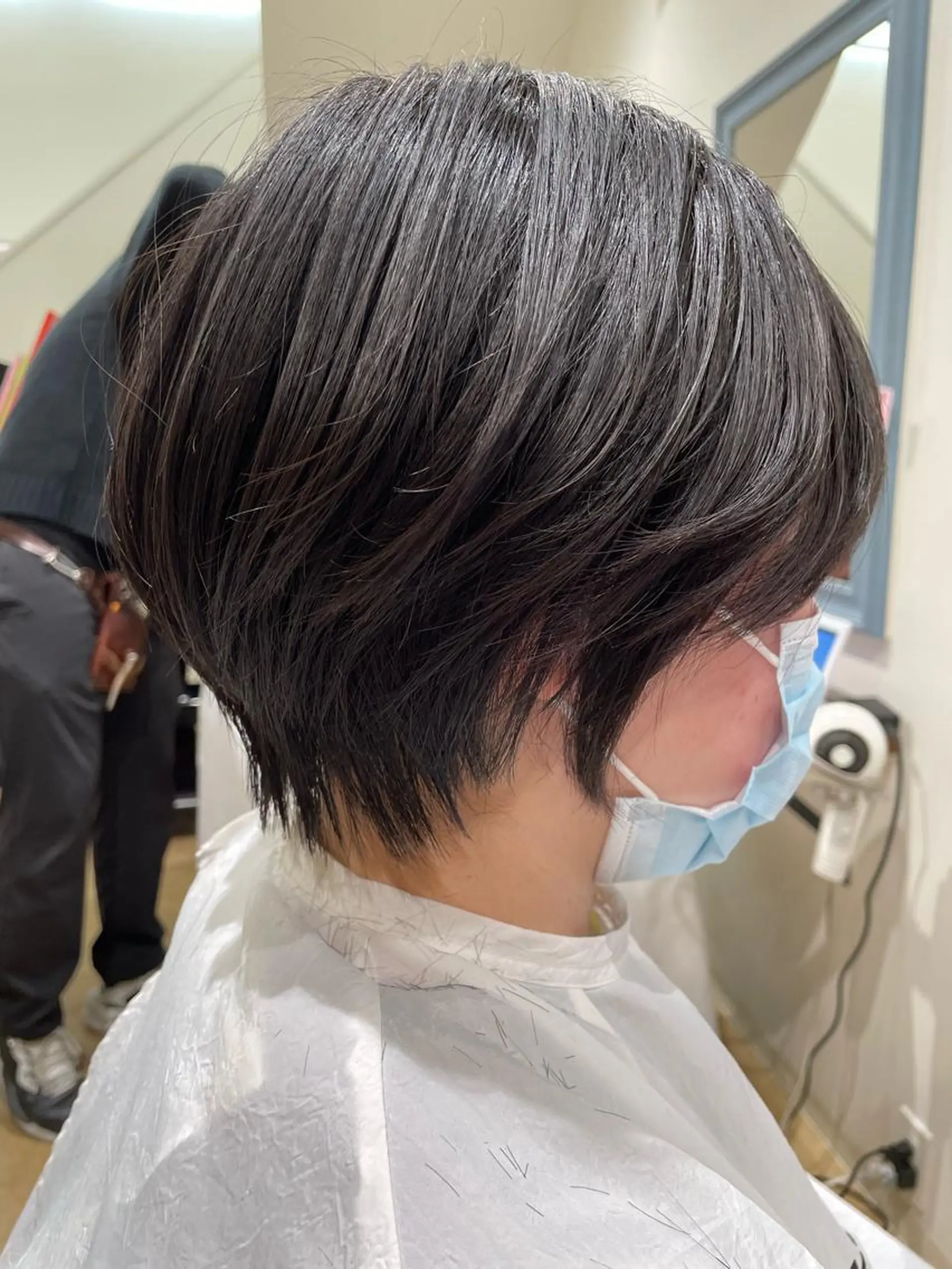 ショート カット 藤井 雄大のヘアスタイル