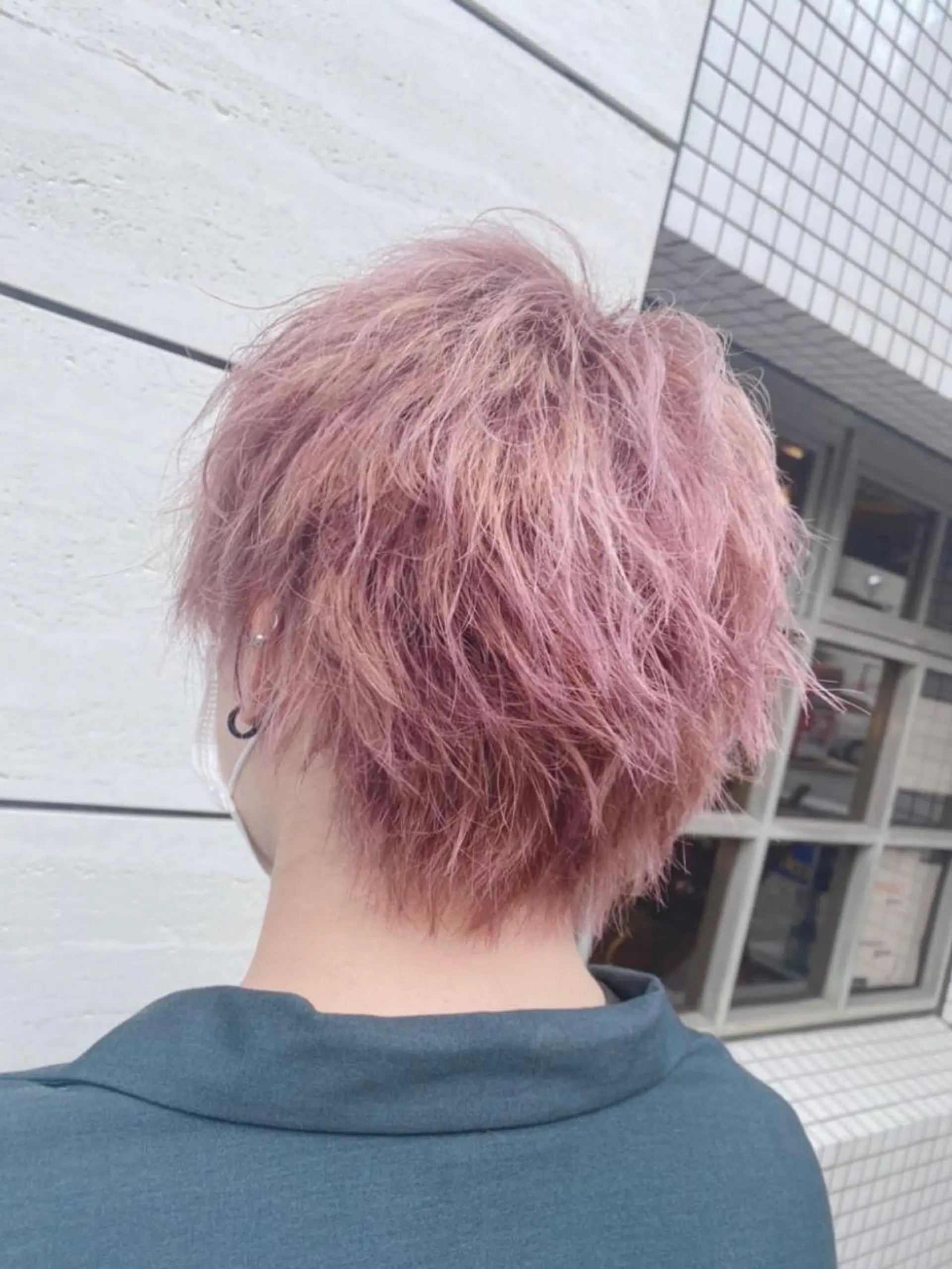 ミディアム カット ambleluxe 🌈透明感カラー中野のヘアスタイル