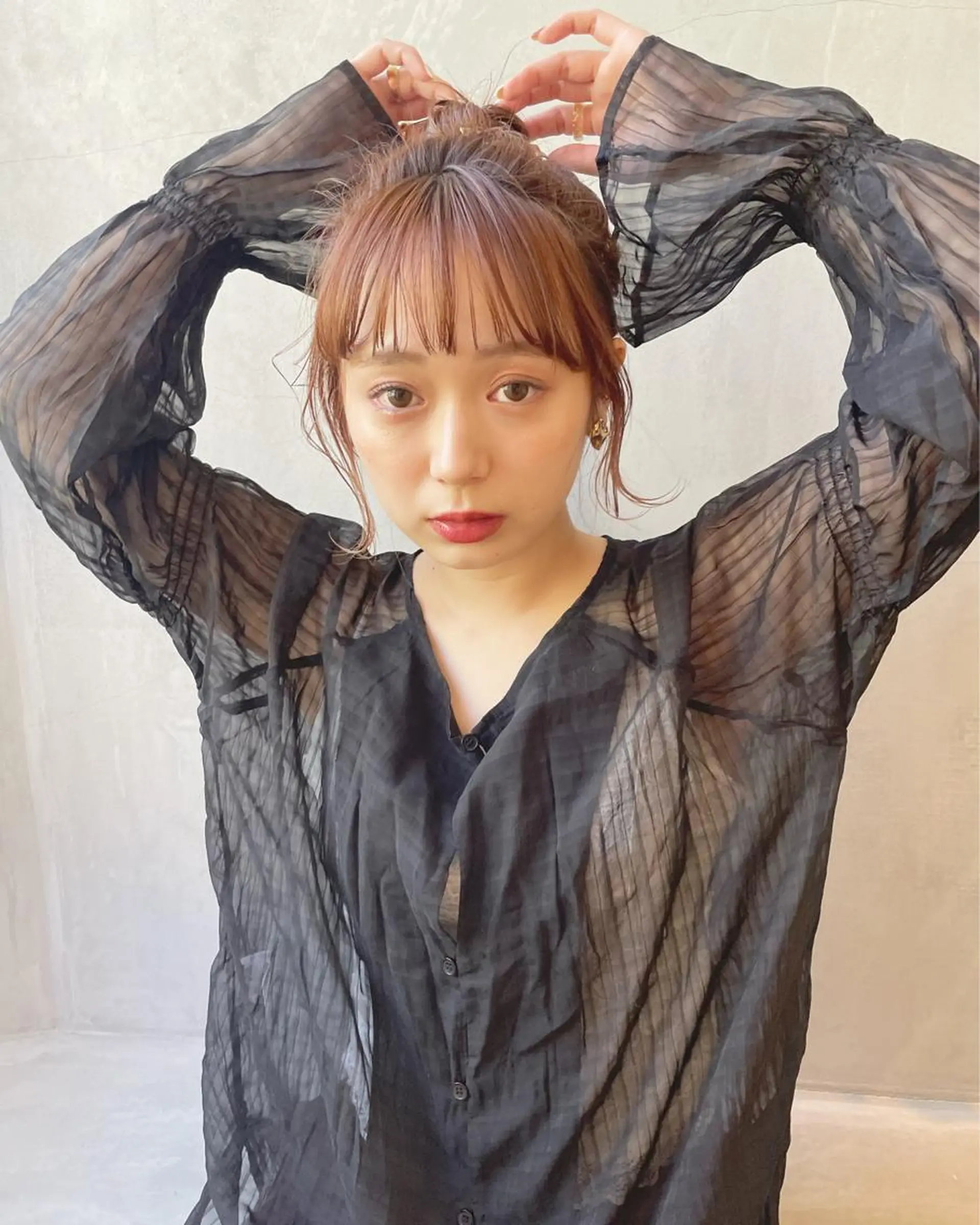 ミディアム カラー 透明感カラー 🫧透明感ヘア🫧 🧸竹花　彩希🧸のヘアスタイル