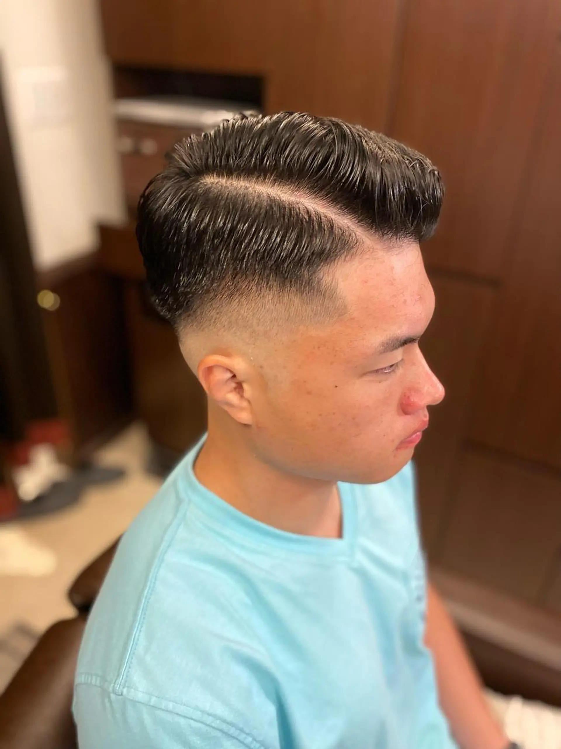 ショート メンズ フェードカット TRAD  BARBER STYLE Ⅱ所属・💈二子玉川メンズ カット木村海斗💈のヘアスタイル