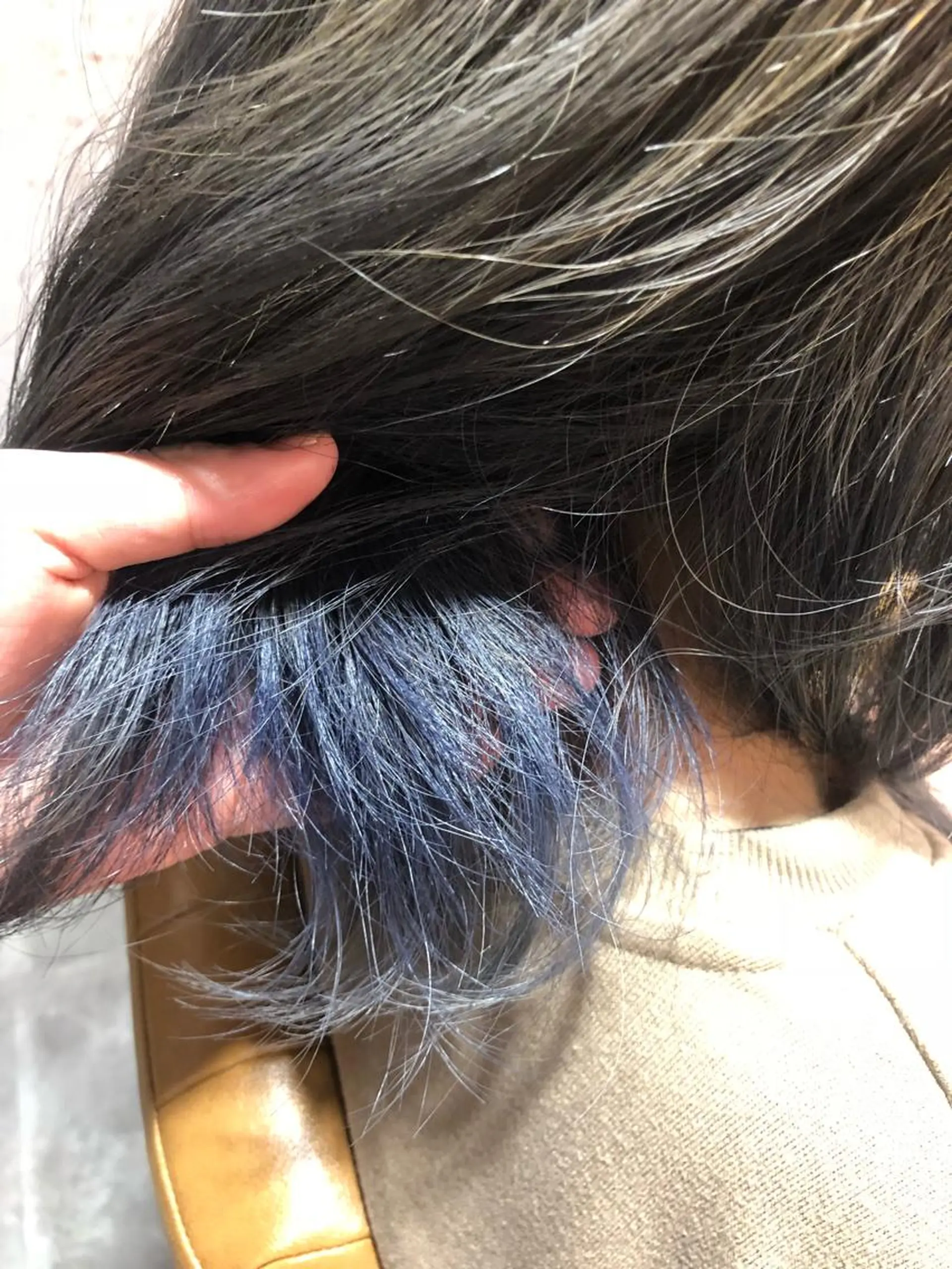 ミディアム カラー 縮毛矯正/ 髪質改善/浅見拓哉のヘアスタイル