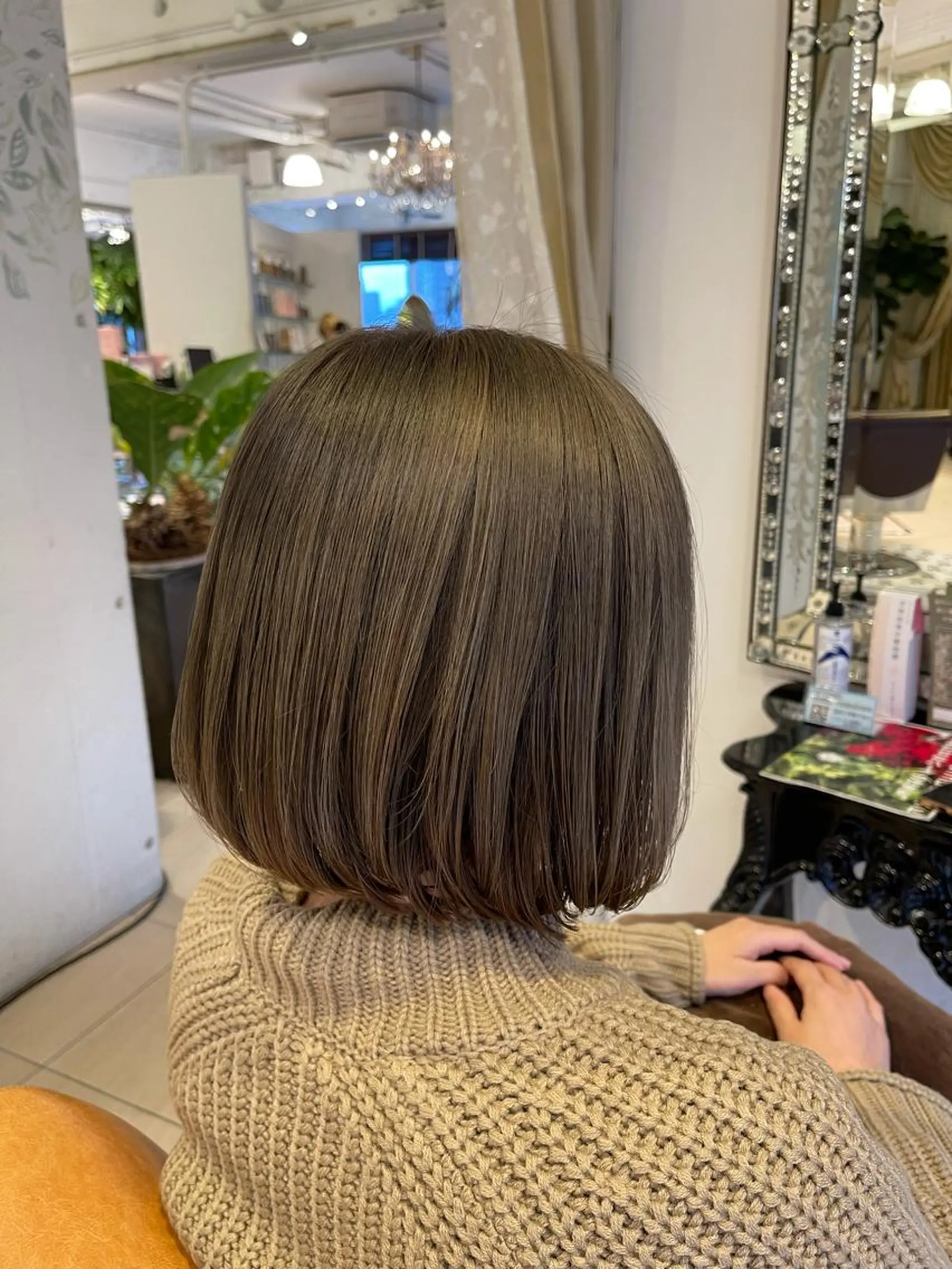ショート ショートボブ ボブ ショートヘア オブヘアー所属・安藤 沙妃のヘアスタイル